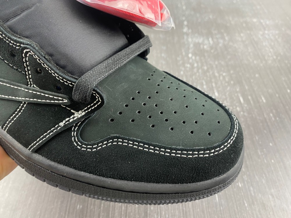 Nike Travis Scott x Air Jordan 1 Black Warrior Hook High Top DM7866-001