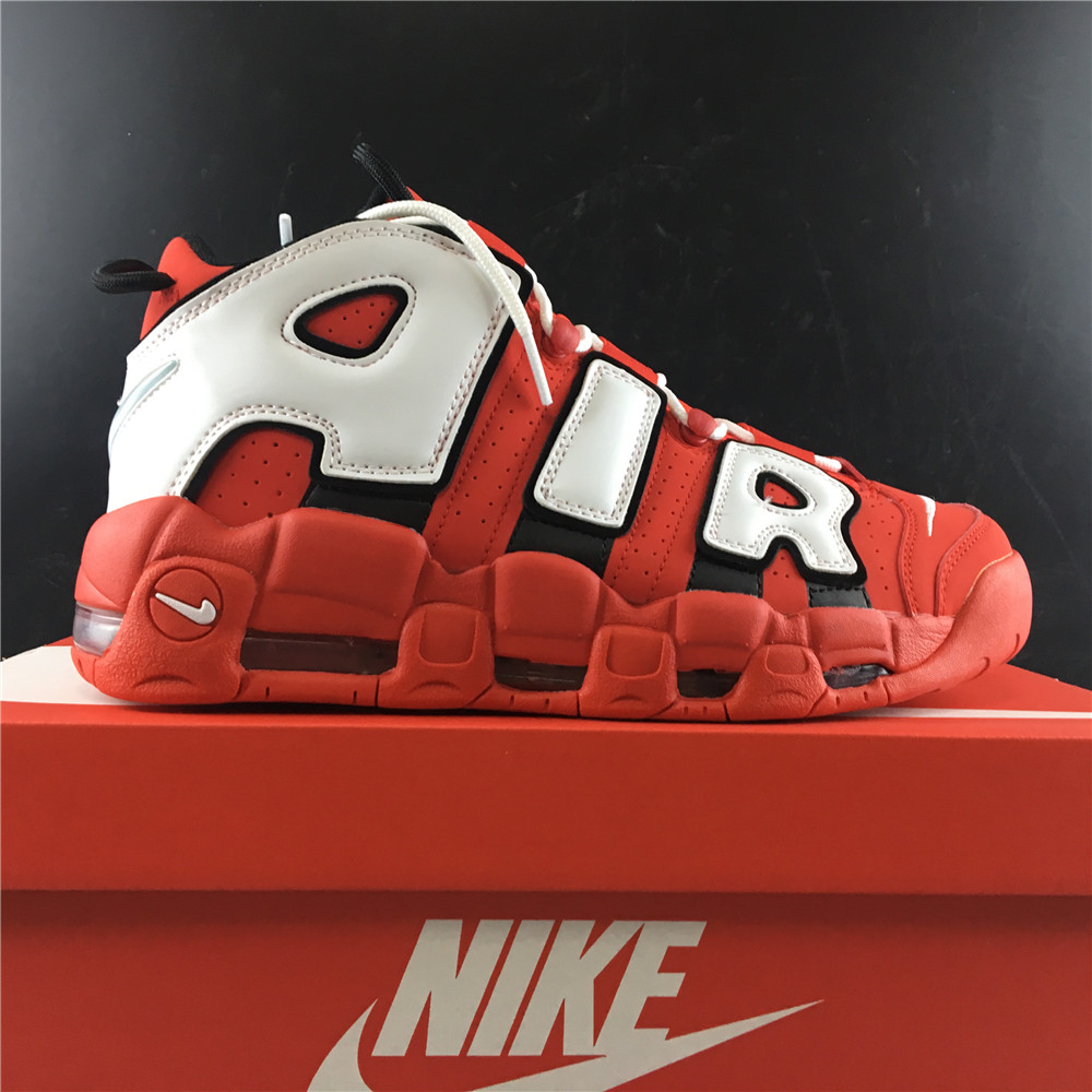 Nike Air More Uptempo University Red Black White (GS) CD9402-600