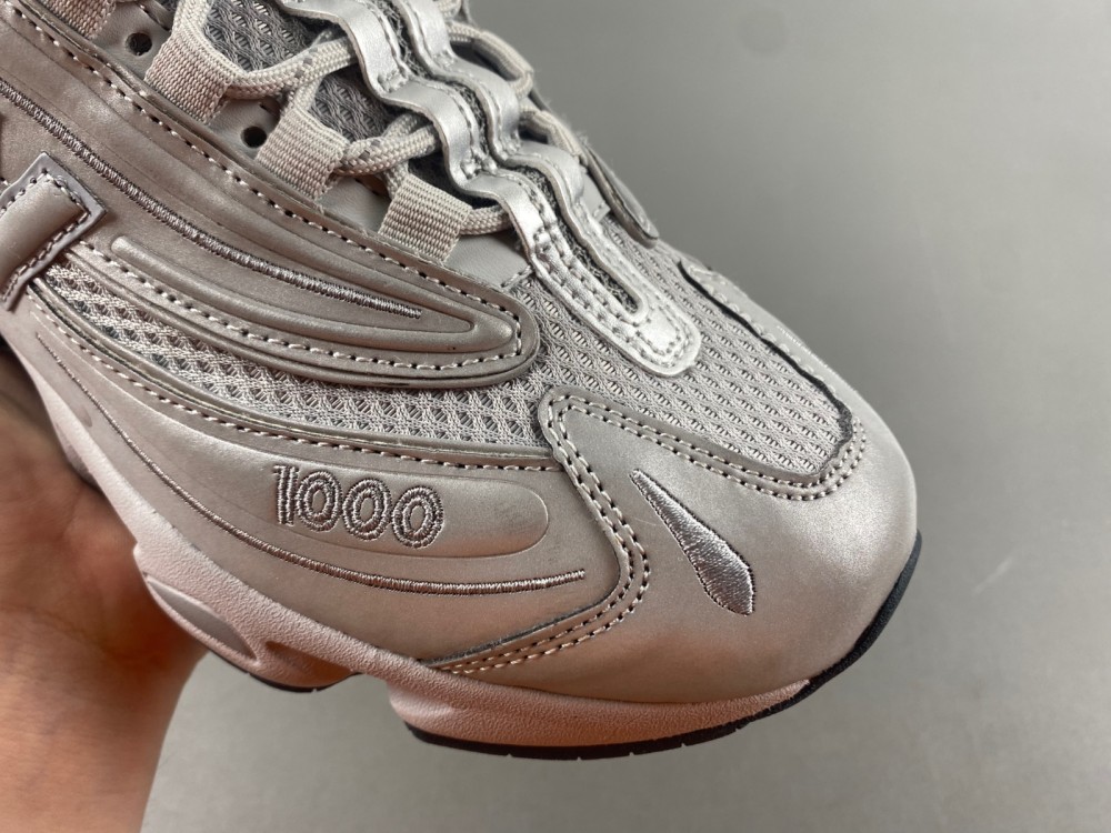 New Balance Silver 1000 Sneakers, Silver Metalic/Rainc