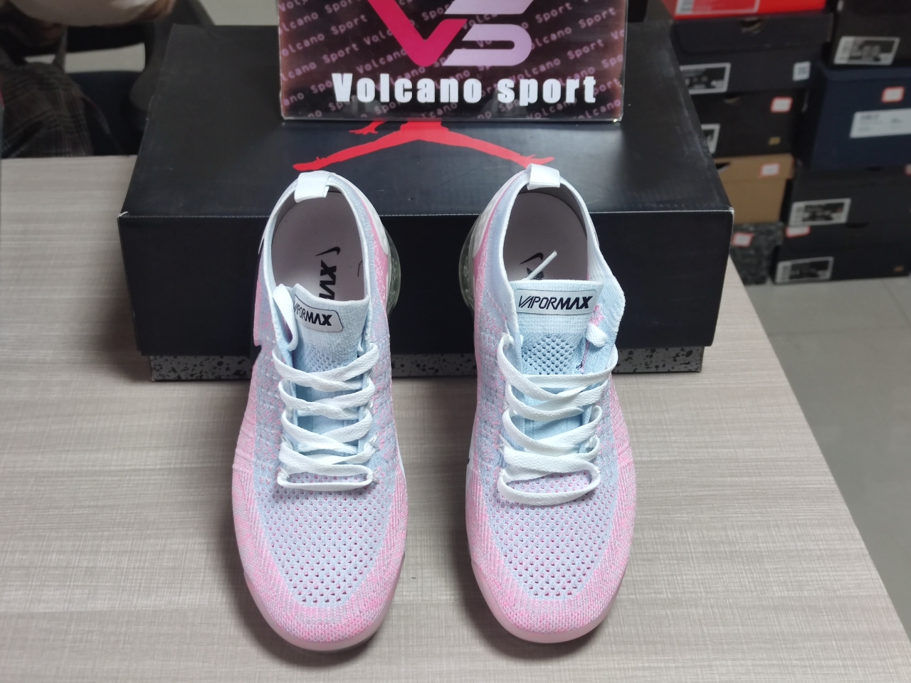 Air VaporMax 2 White Hydrogen Blue