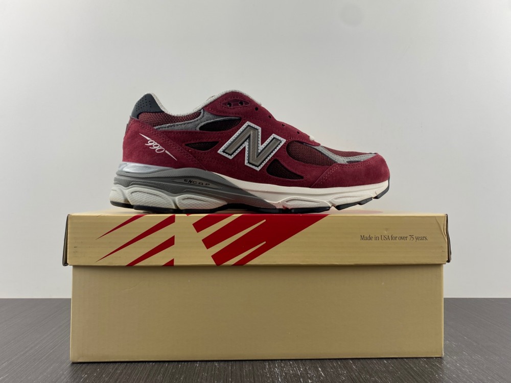 New Balance 990v3 MiUSA 'Scarlet Marblehead' M990TF3