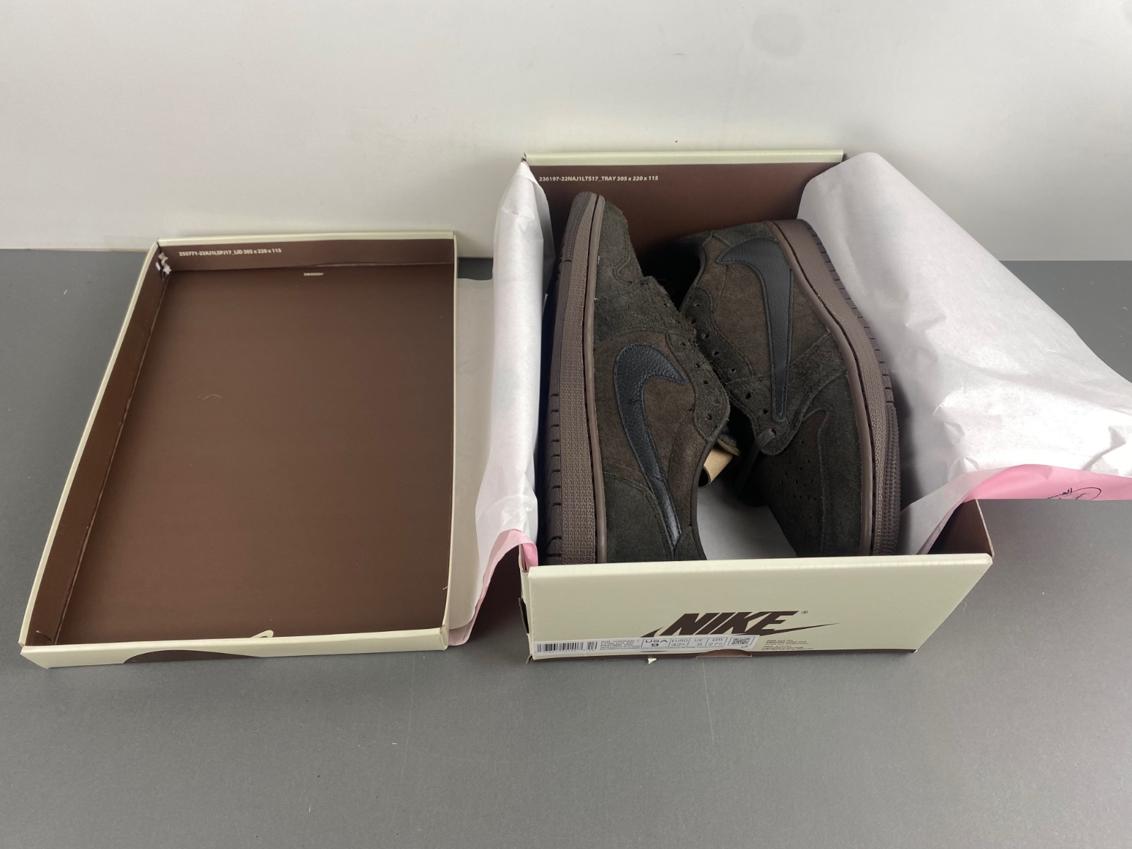 Travis Scott x Air Jordan 1 Low OG Velvet Brown - Dec 2024 - DM7866-202