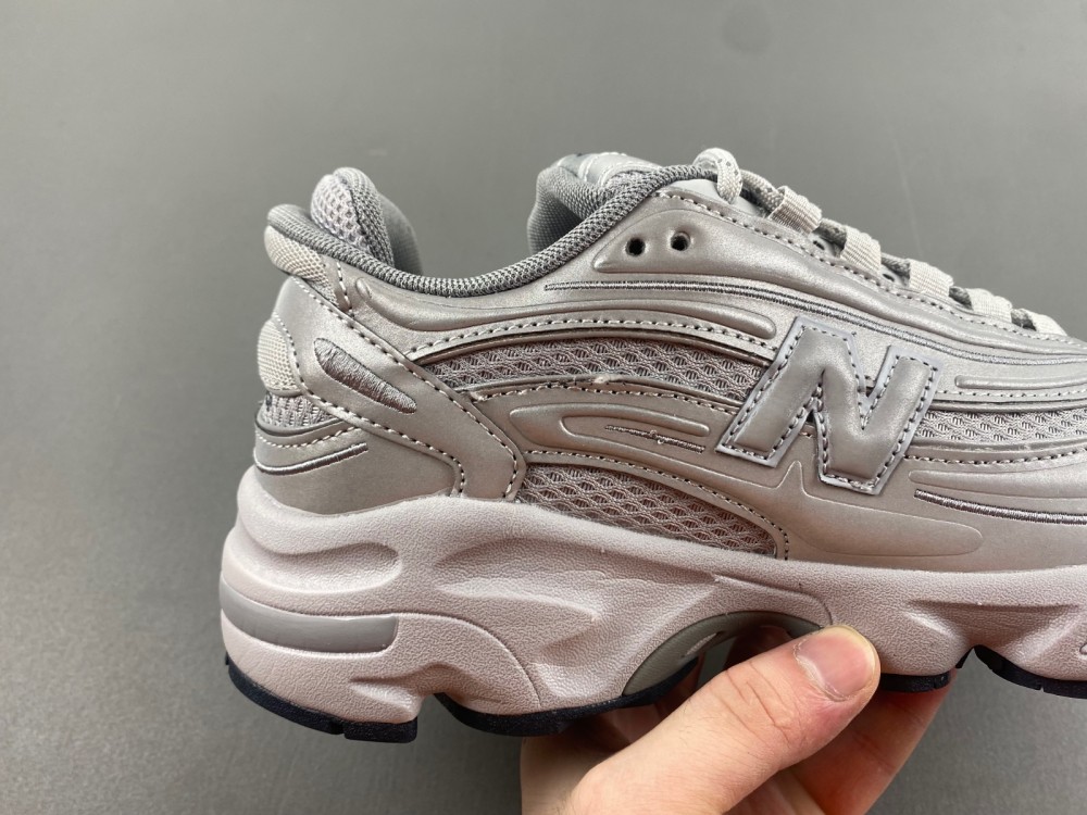 New Balance Silver 1000 Sneakers, Silver Metalic/Rainc
