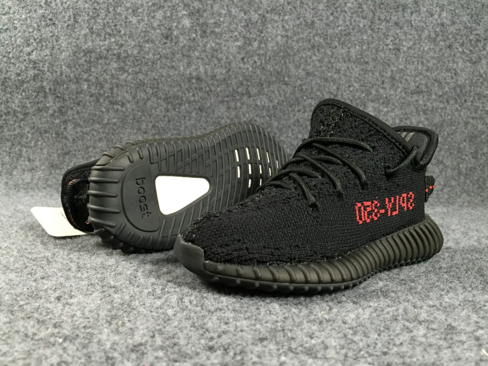 Yeezy Boost 350 V2 Black Red (Infants)