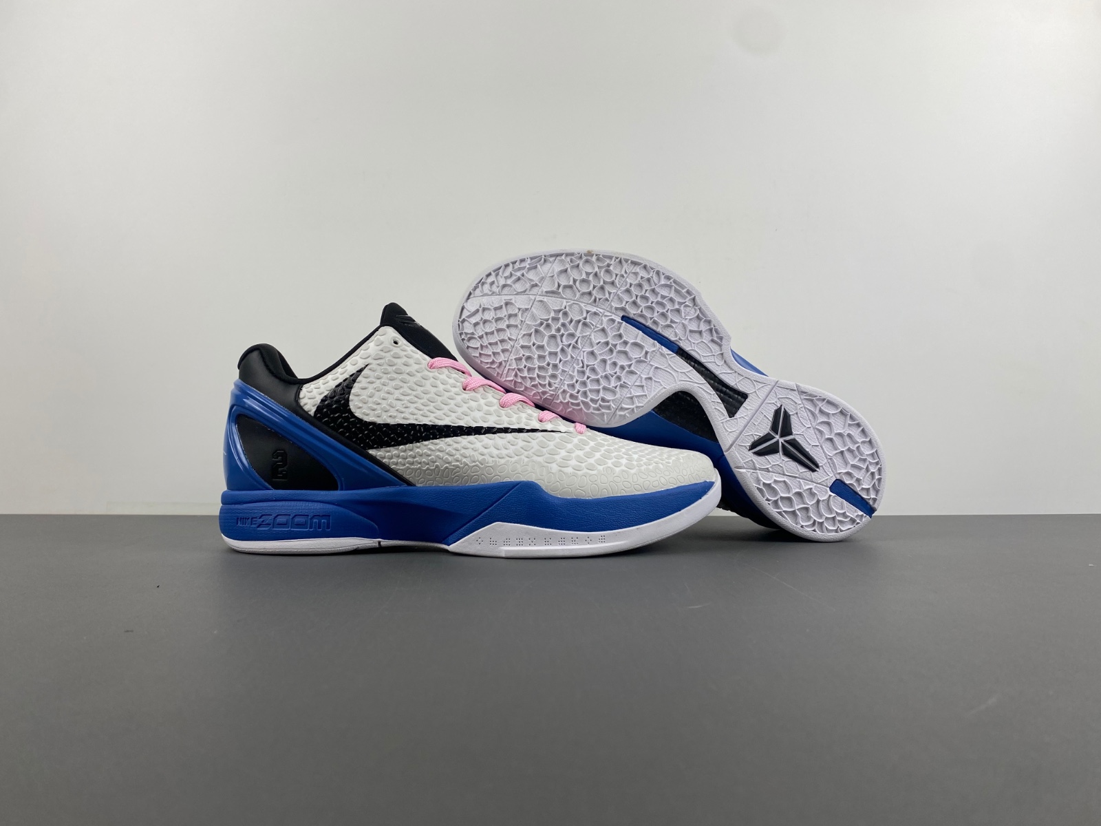 Nike Kobe 6 Blanc Noir BLEU CW2190 206