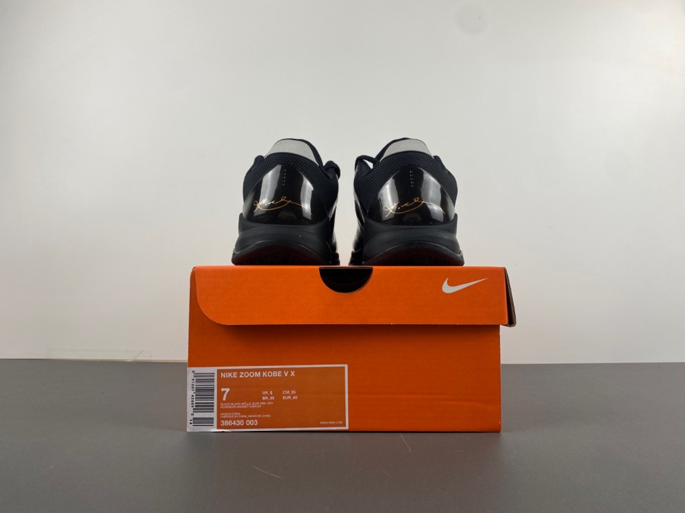 Nike Kobe 5 blackout 386430-003