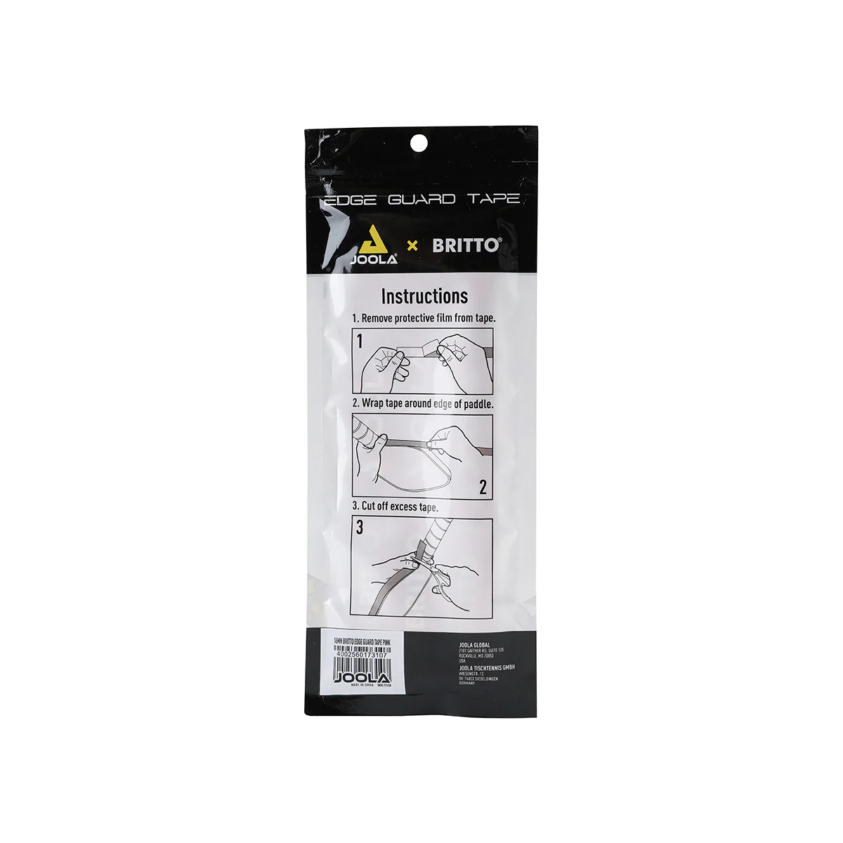 JOOLA x BRITTO Pickleball Edge Guard Tape