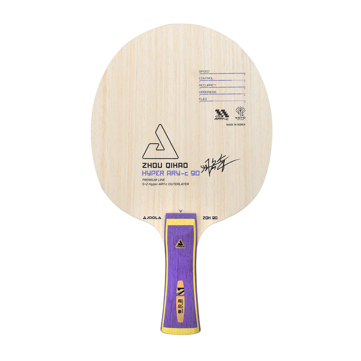 JOOLA Zhou Qihao Hyper-ARY-c 90 Table Tennis Blade