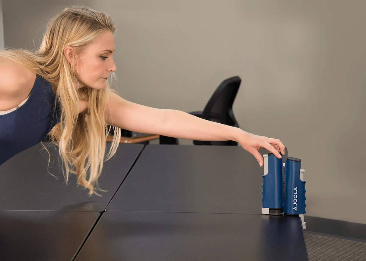 JOOLA Retractable Table Tennis Net and Post Set
