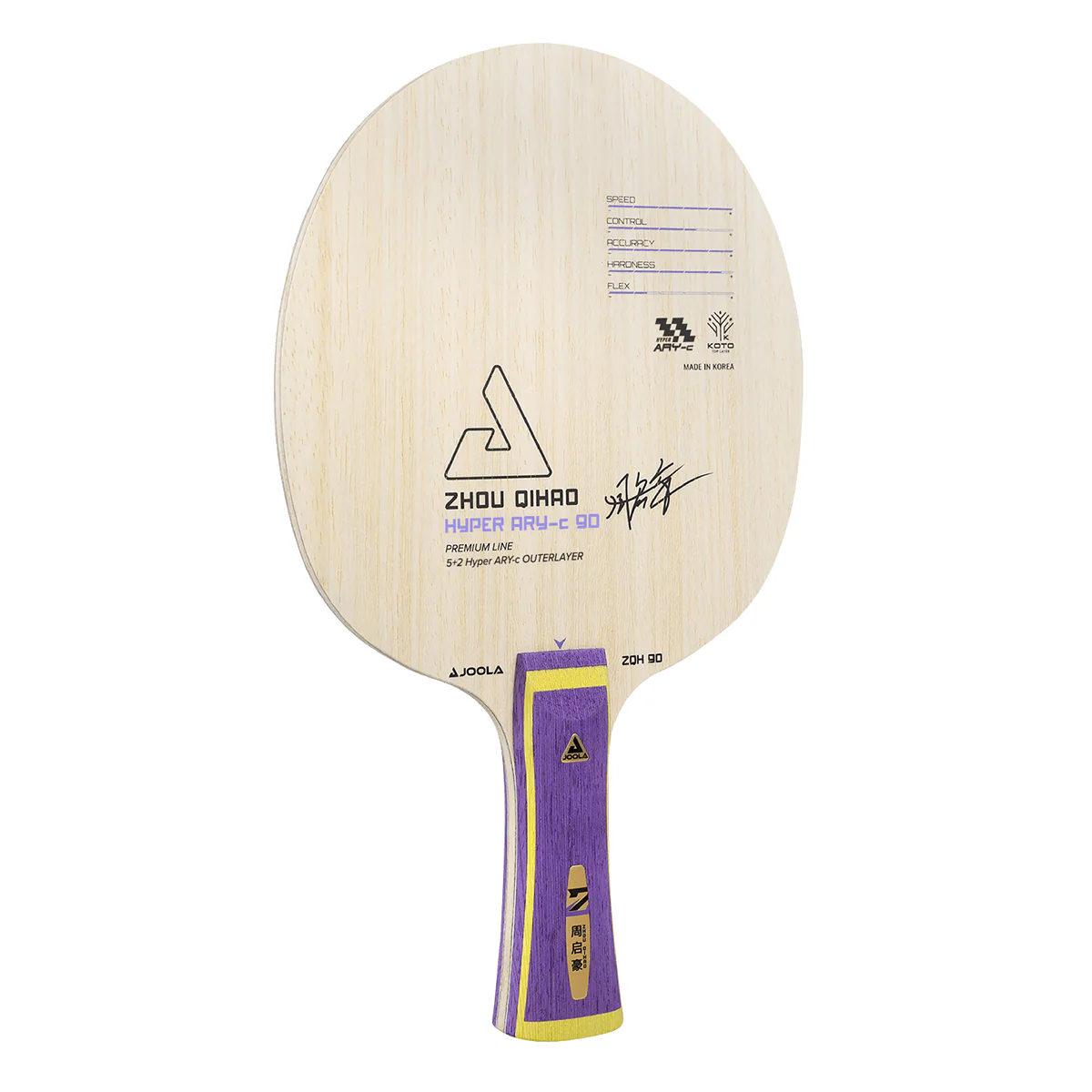 JOOLA Zhou Qihao Hyper-ARY-c 90 Table Tennis Blade
