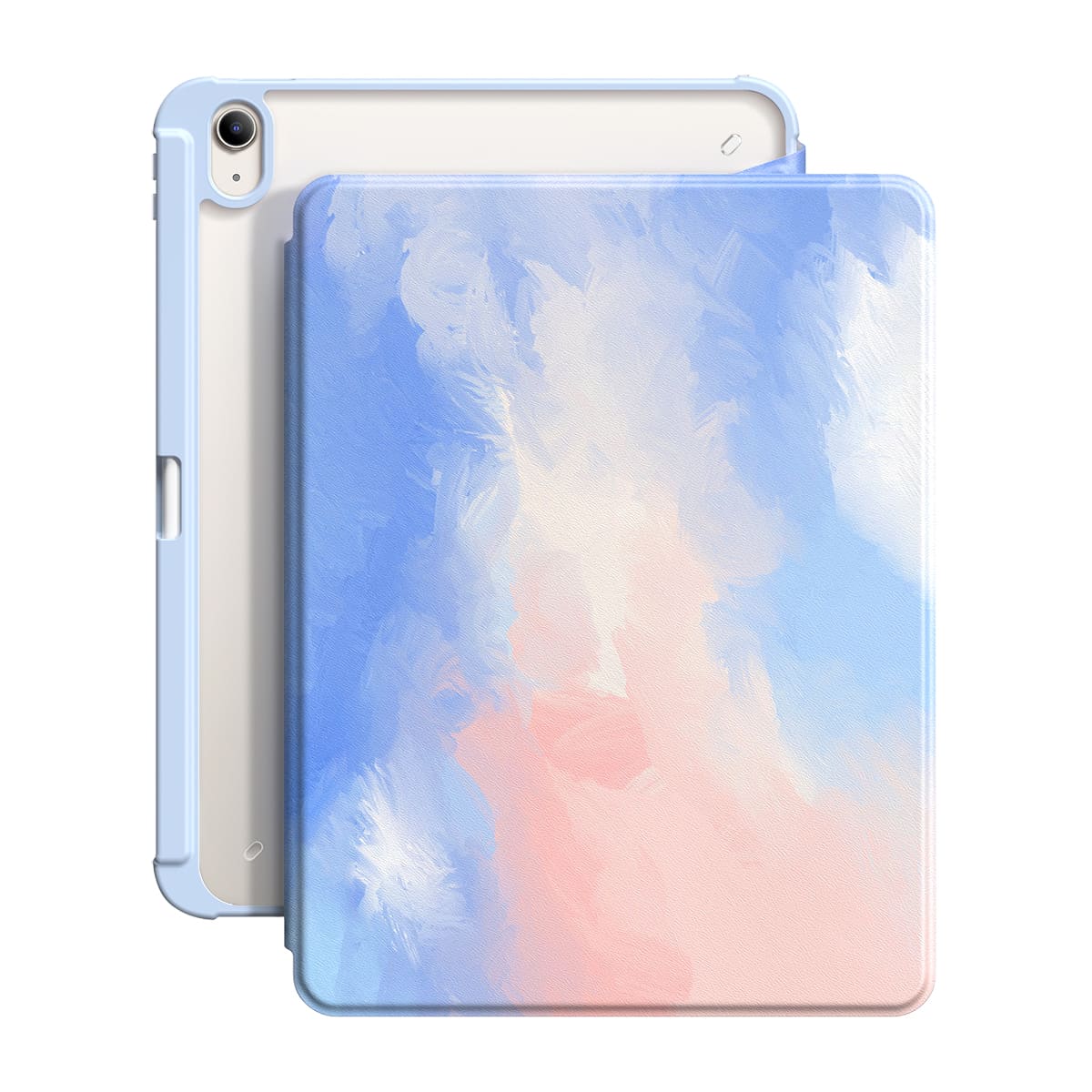 Lavender Pink iPad Series Snap 360 Stand Impact Resistant Case
