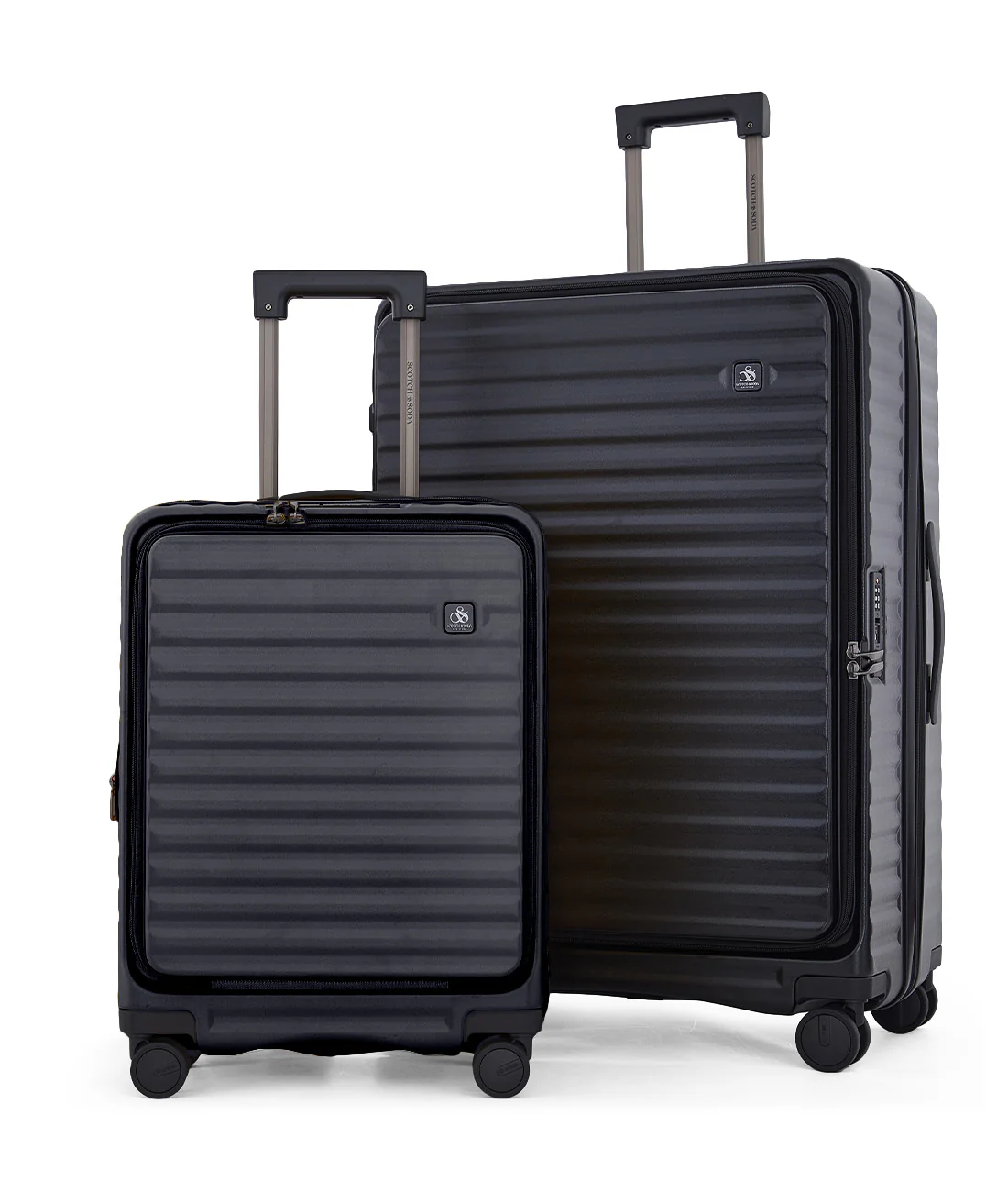 Bisbee Collection 2PC Luggage Set w/ Laptop Compartment