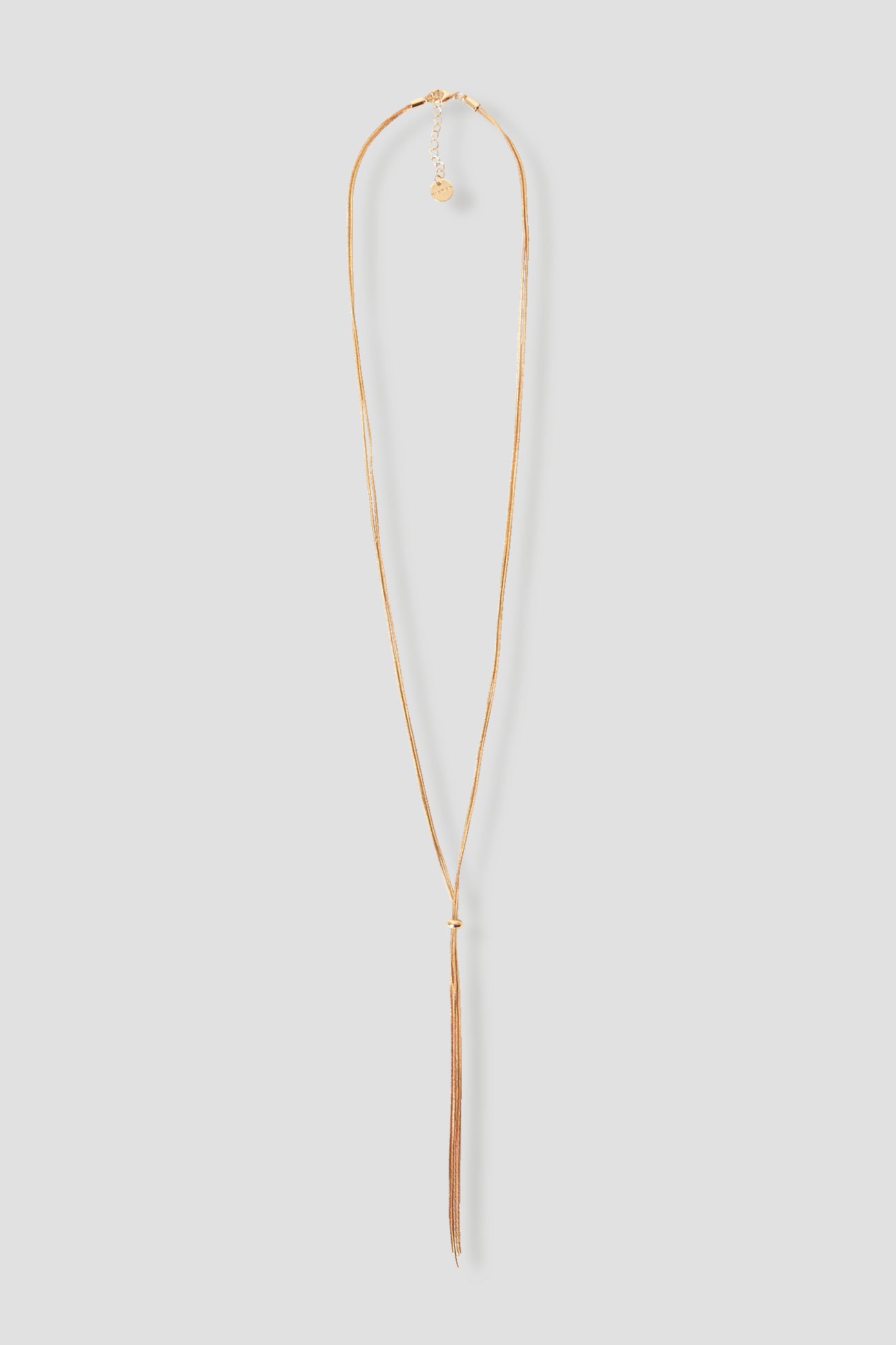 Y-shaped necklace - Gold