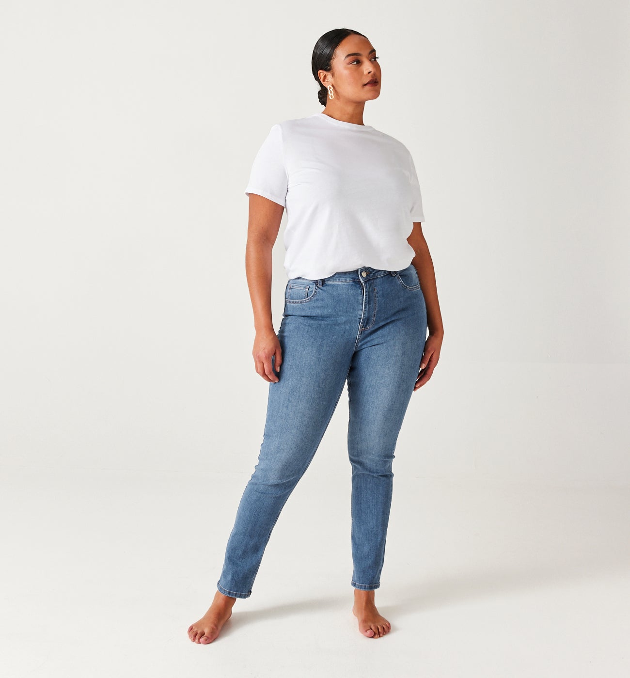 GASPARD skinny jeans - Medium denim