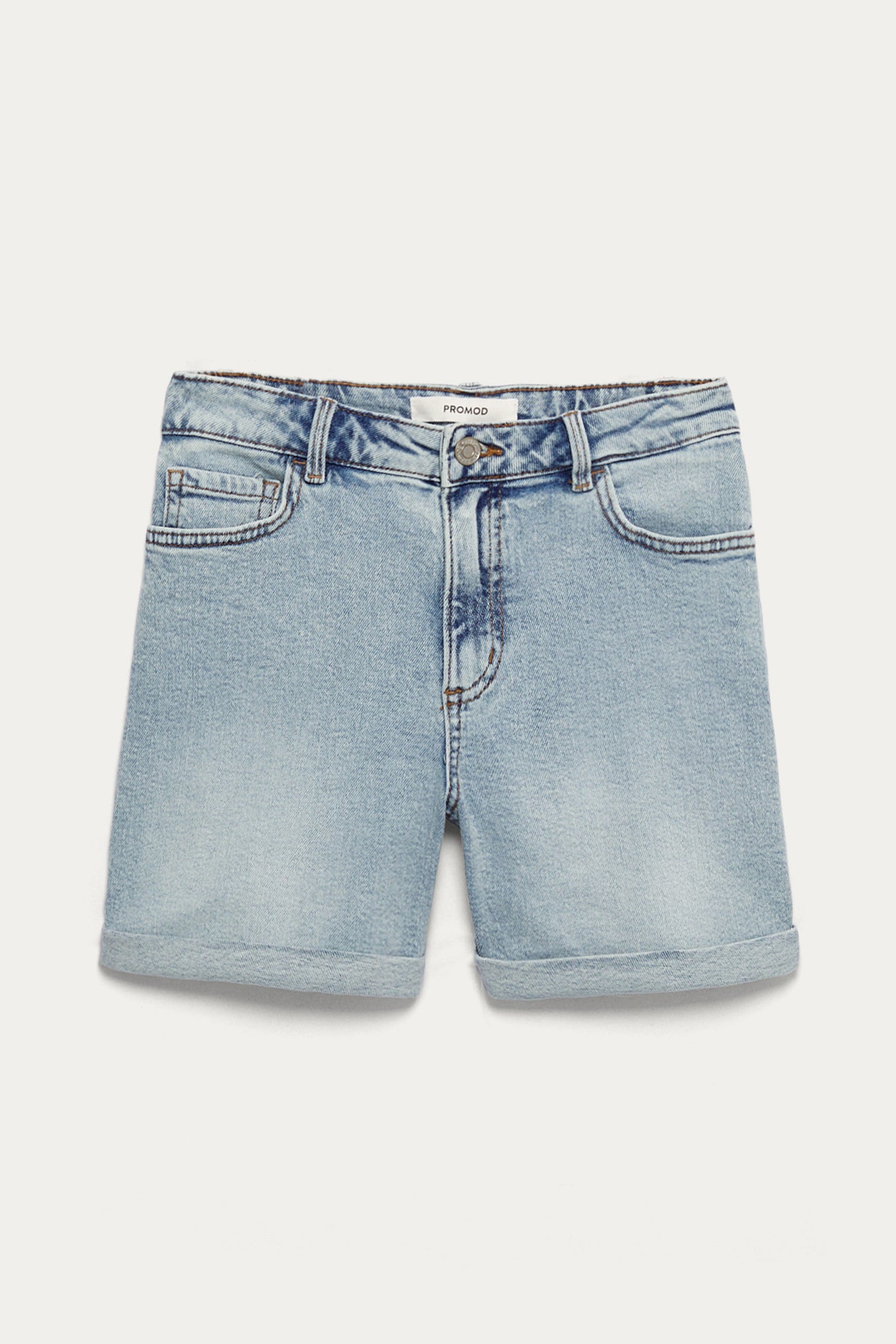 Denim shorts - White