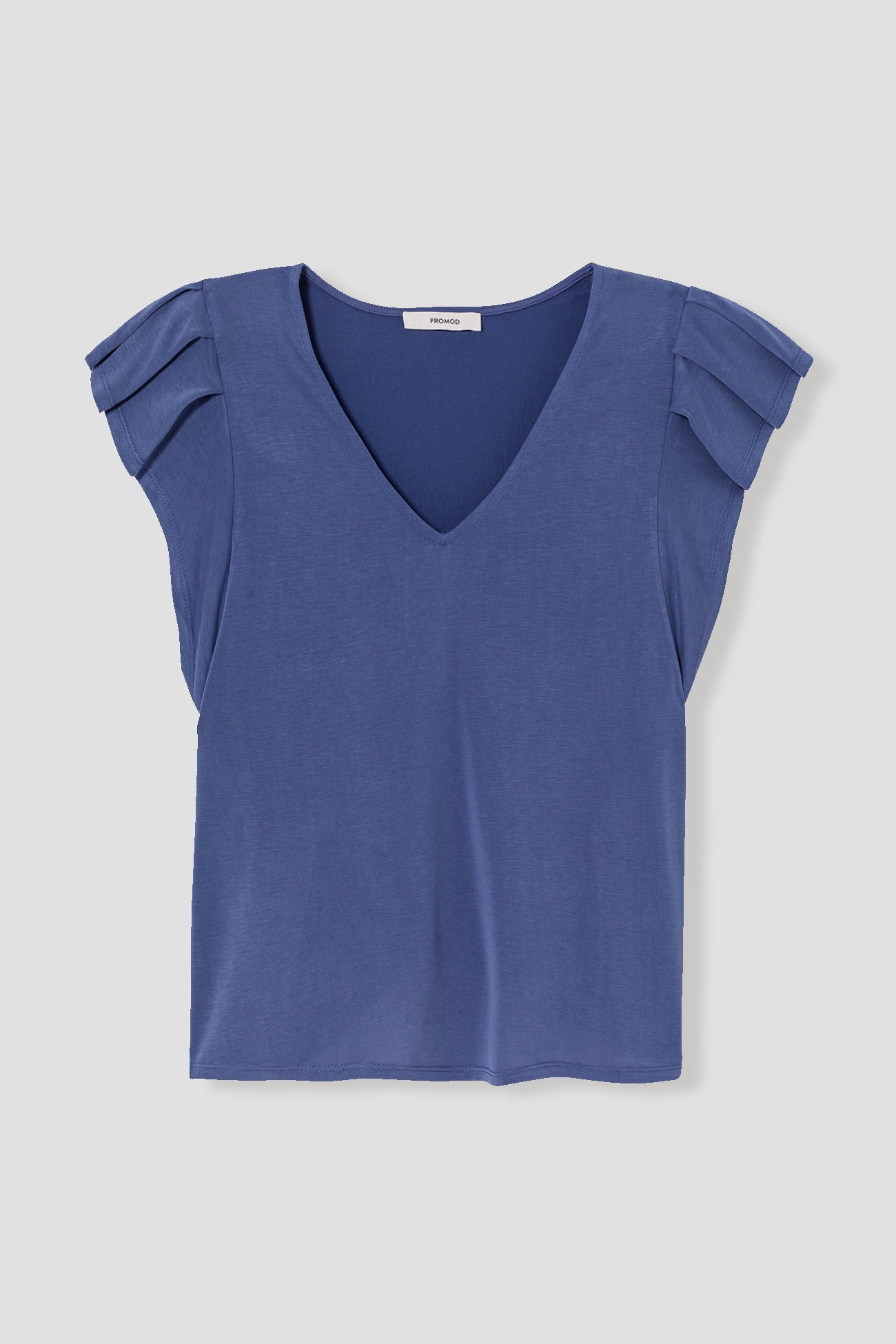 Frilly sleeved t-shirt - Light green