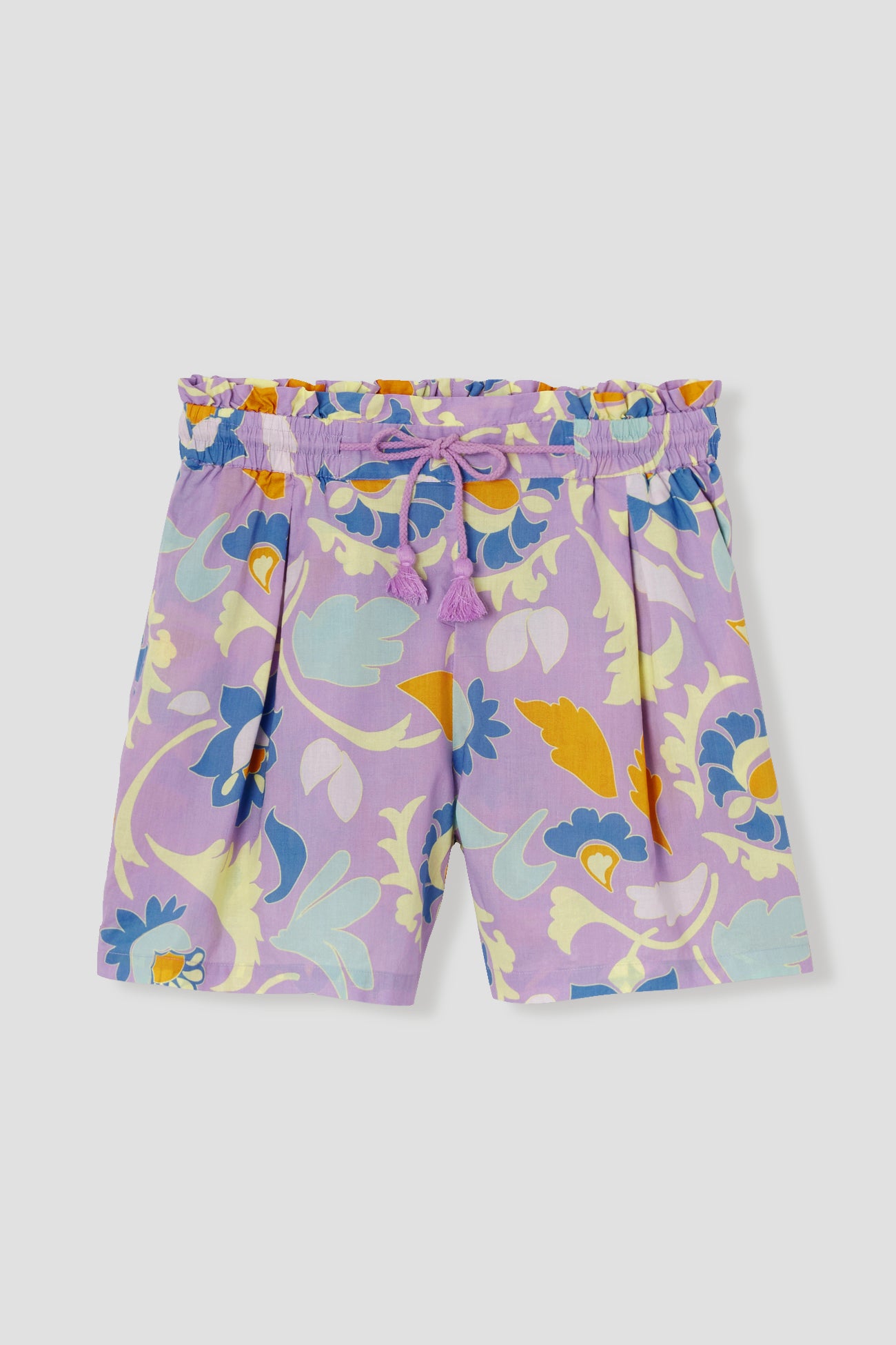 Patterned shorts - Ecru print