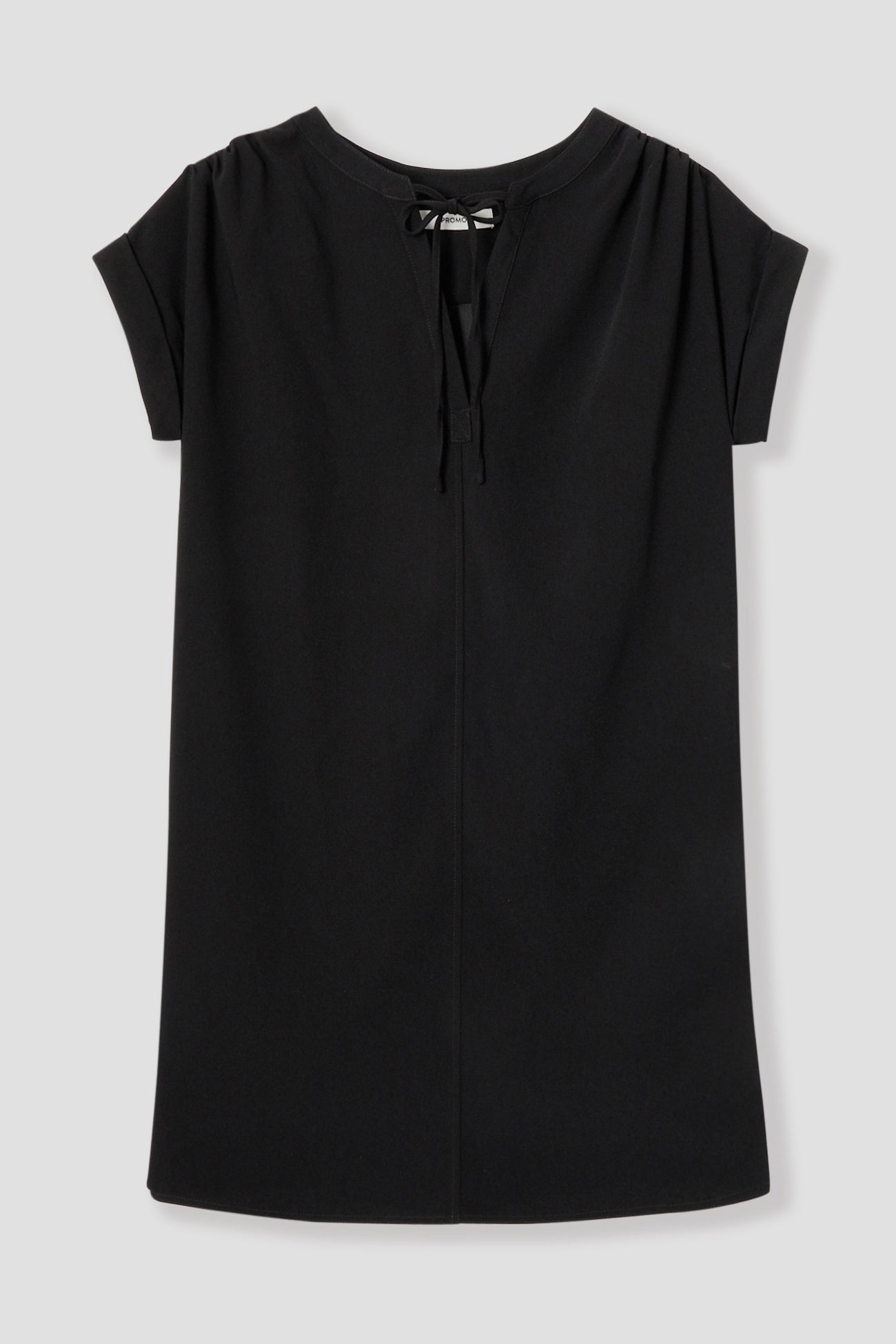 Short-sleeved dress - Black