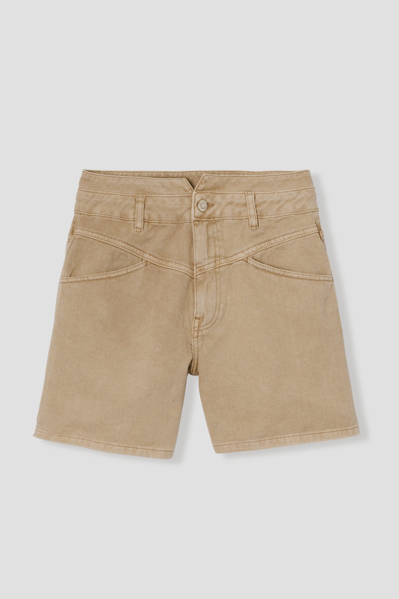 MARCEL canvas shorts - Beige