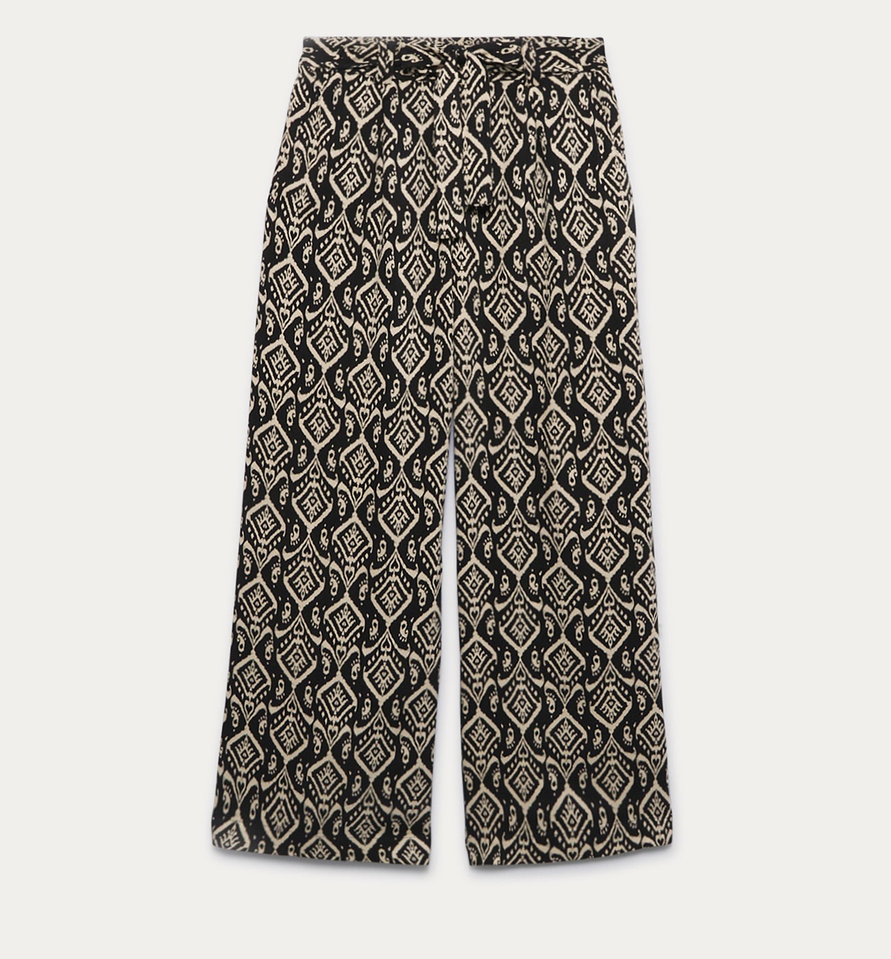 High-waist wideleg trousers - Blue