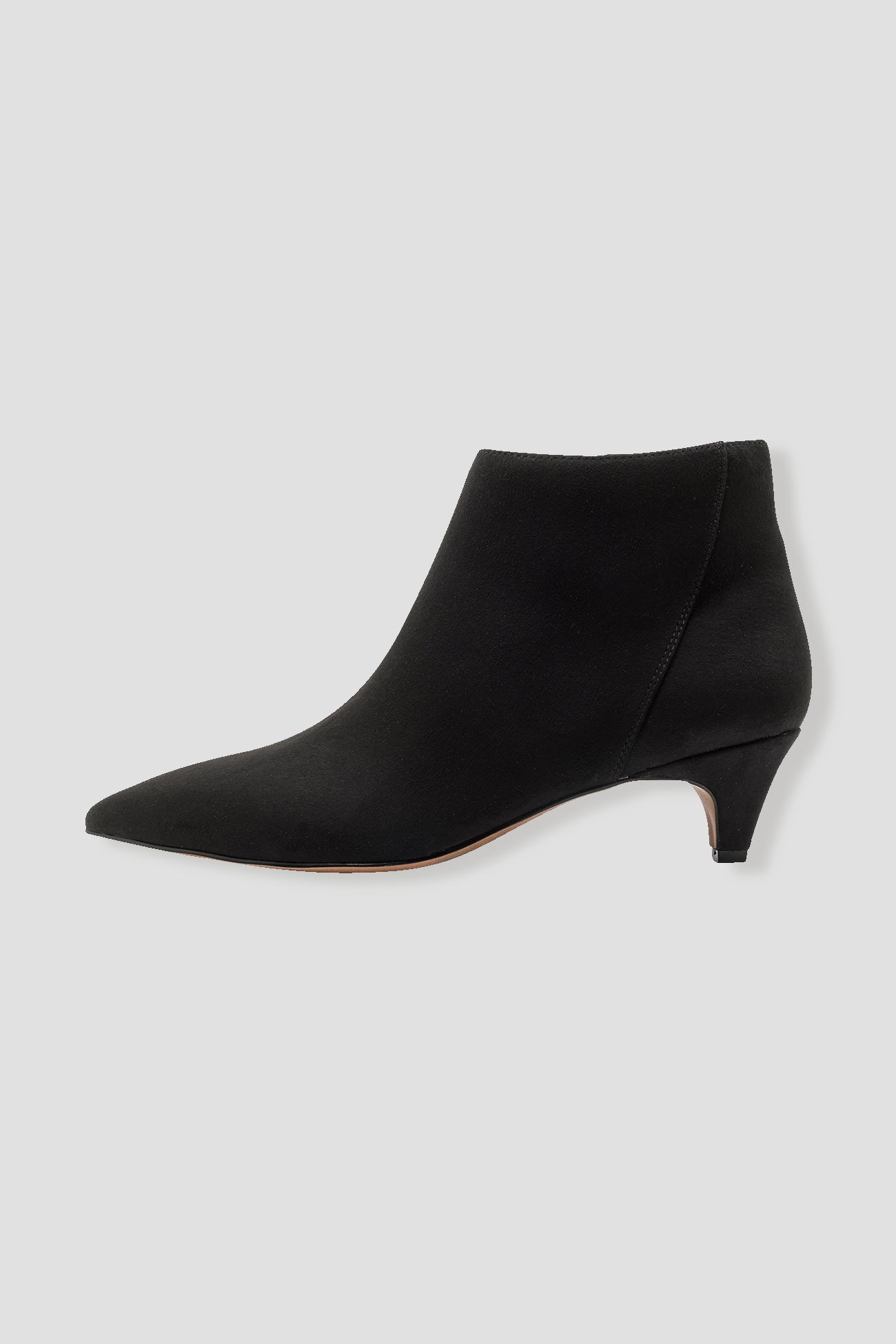 Low-heeled ankle boots - Black