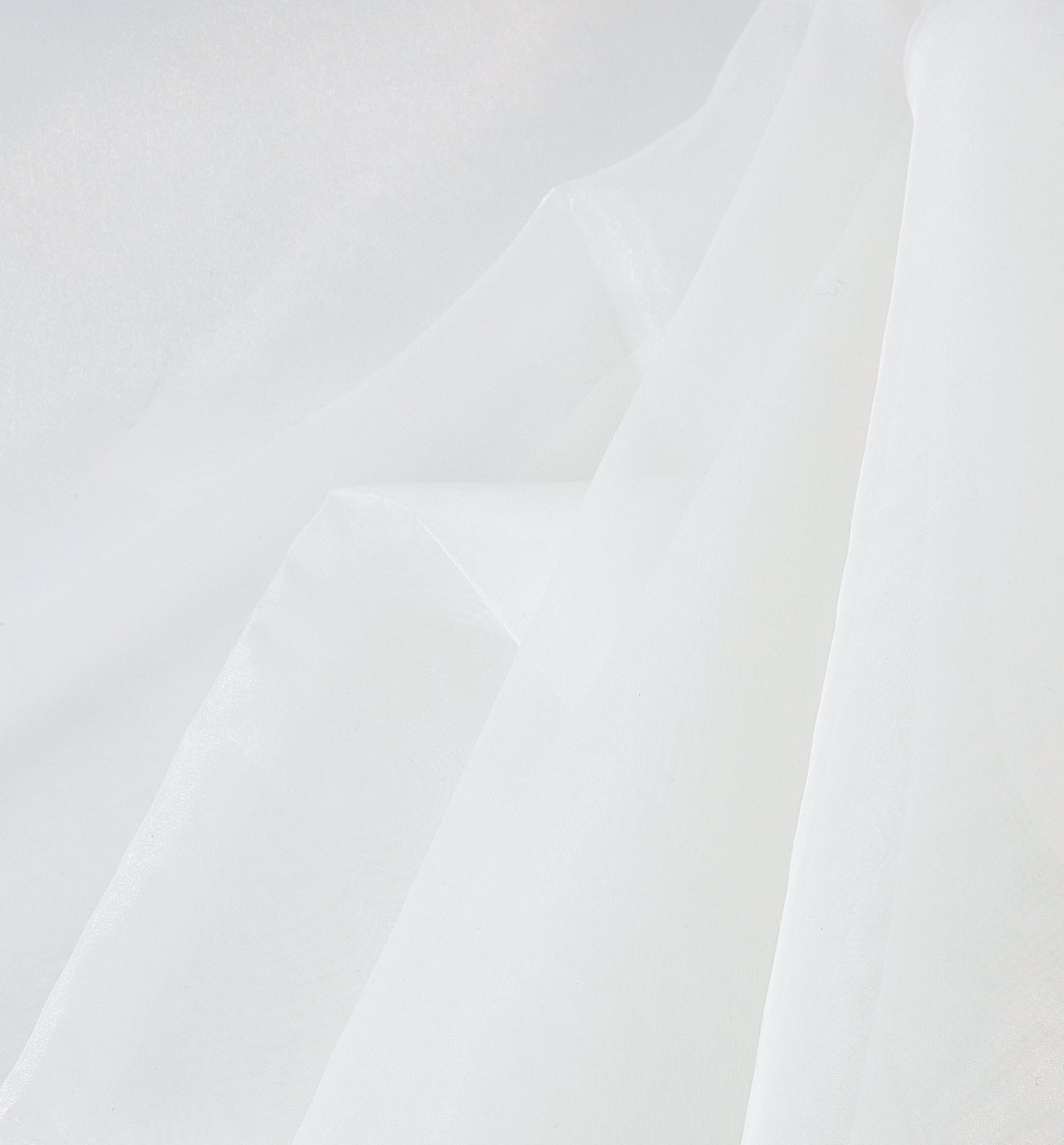 Organza fabric cut - Ecru