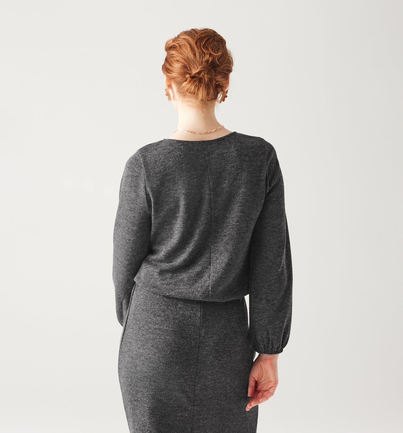 Lightweight jumper - Grey