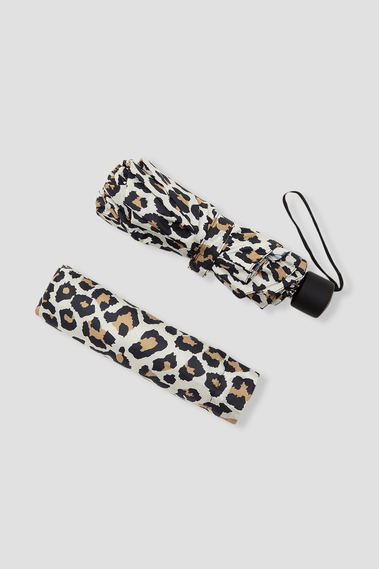 Leopardskin pattern umbrella - Camel print