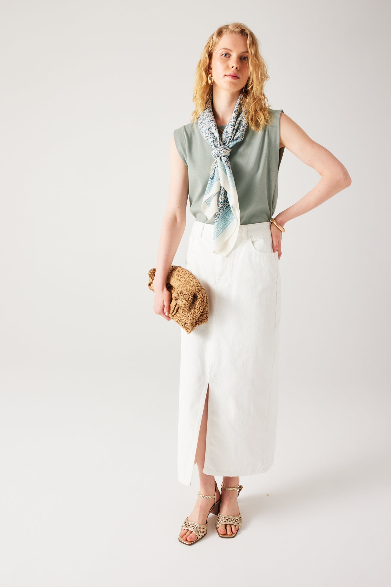 Sleeveless t-shirt - Black