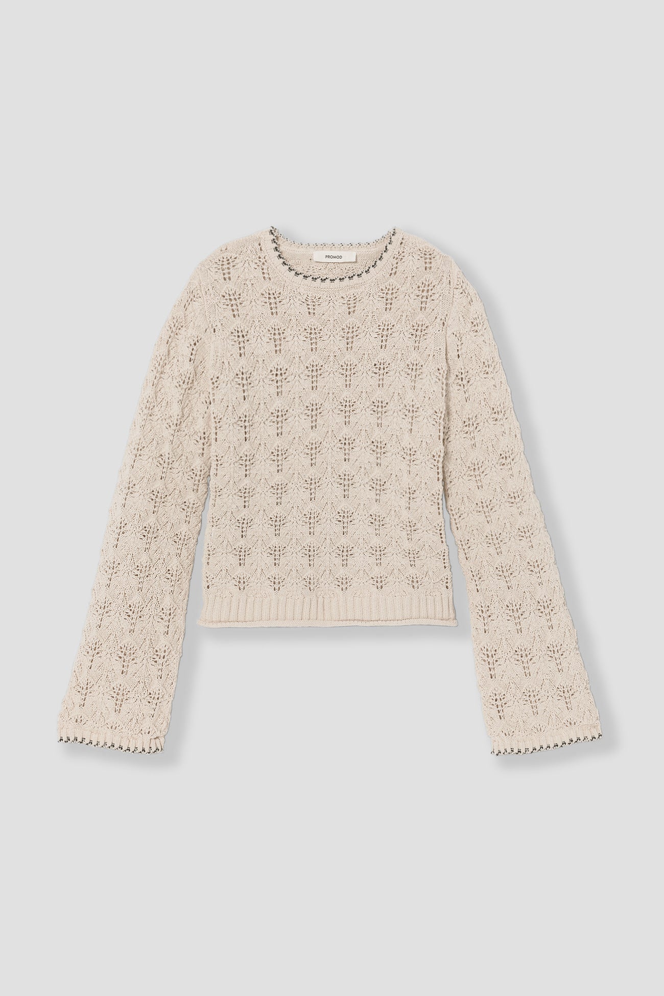 Openwork jumper - Ecru