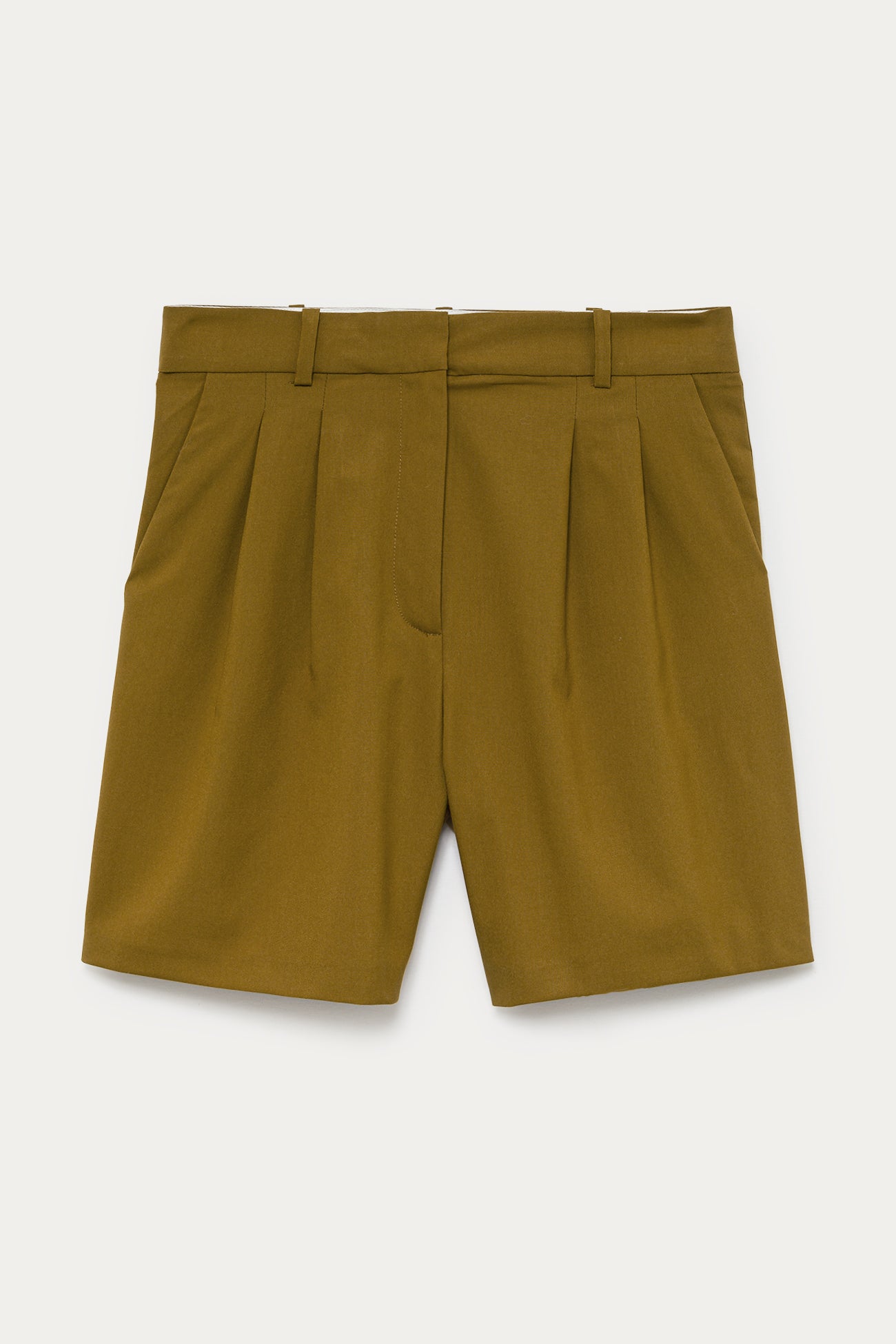 Tailored shorts - Beige