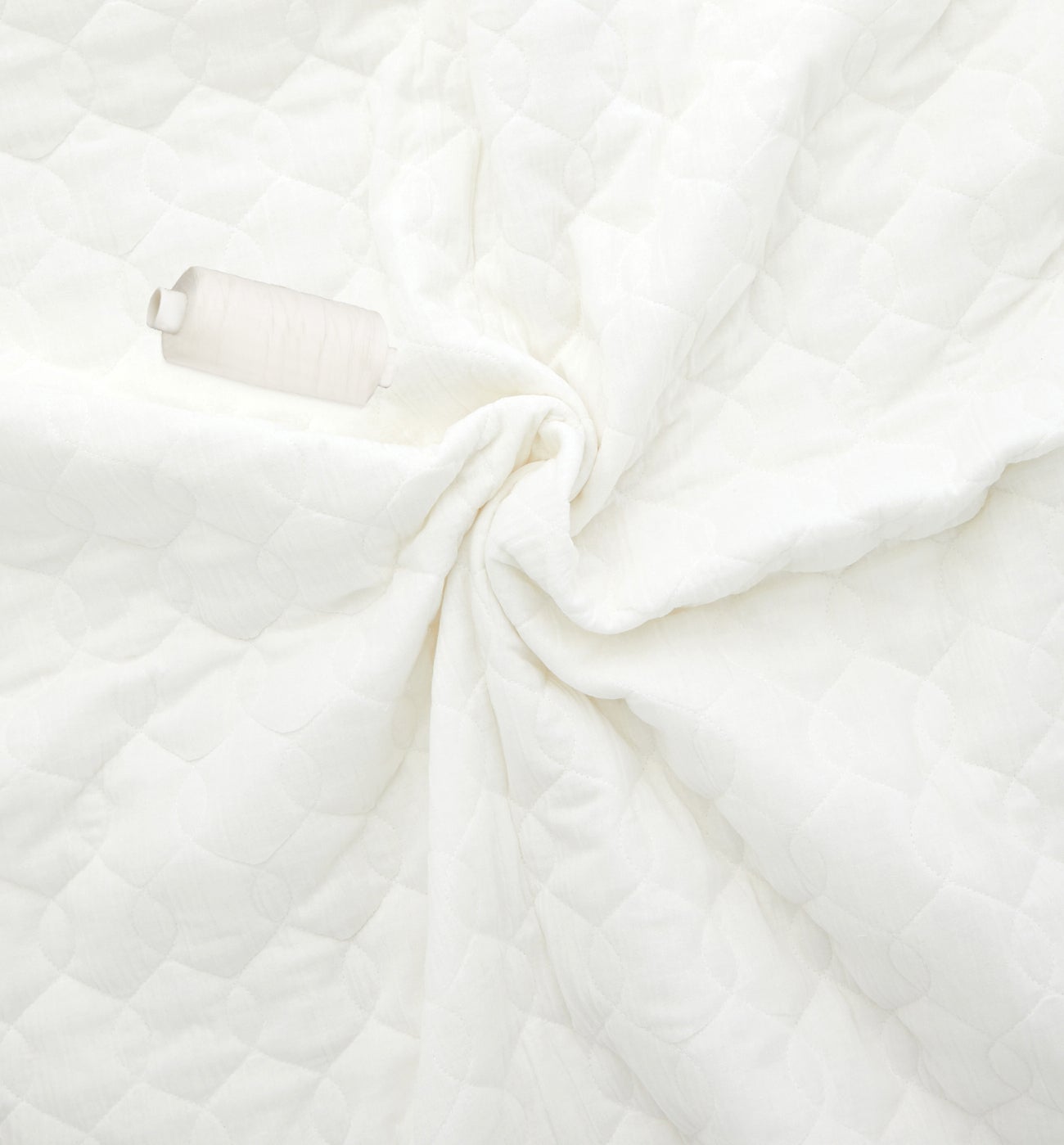 Padded 2m fabric cut - Ecru