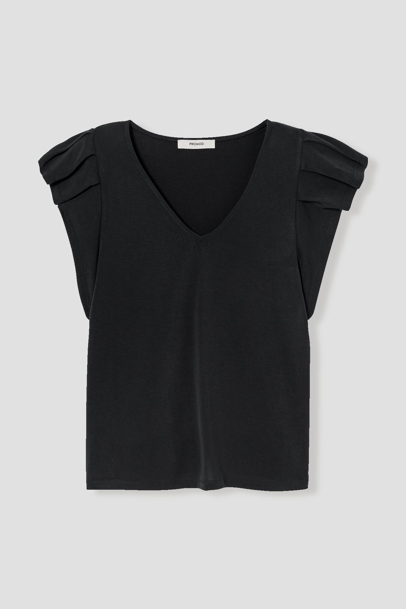 Frilly sleeved t-shirt - Light green