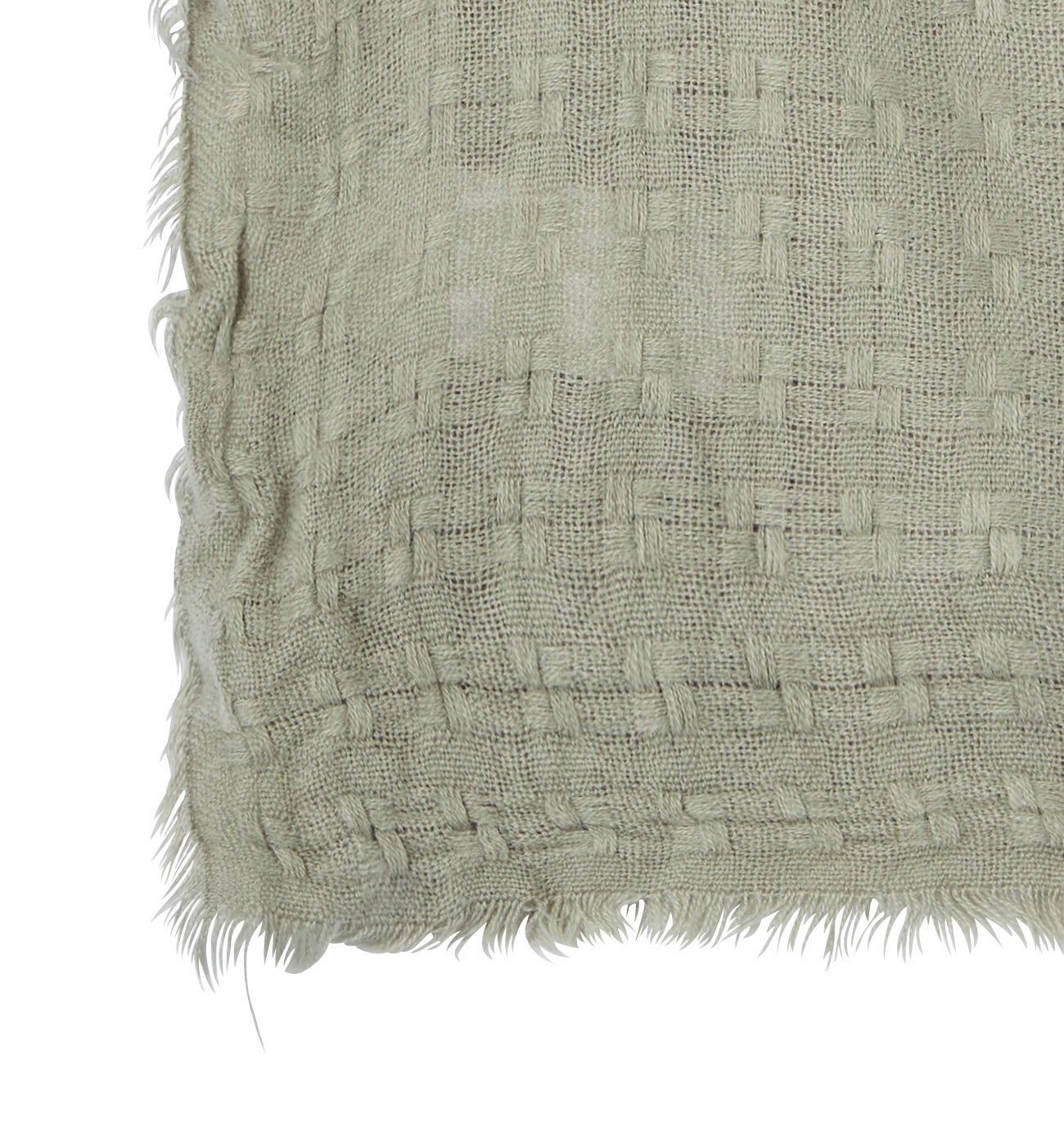 Fancy woven scarf - Dark green