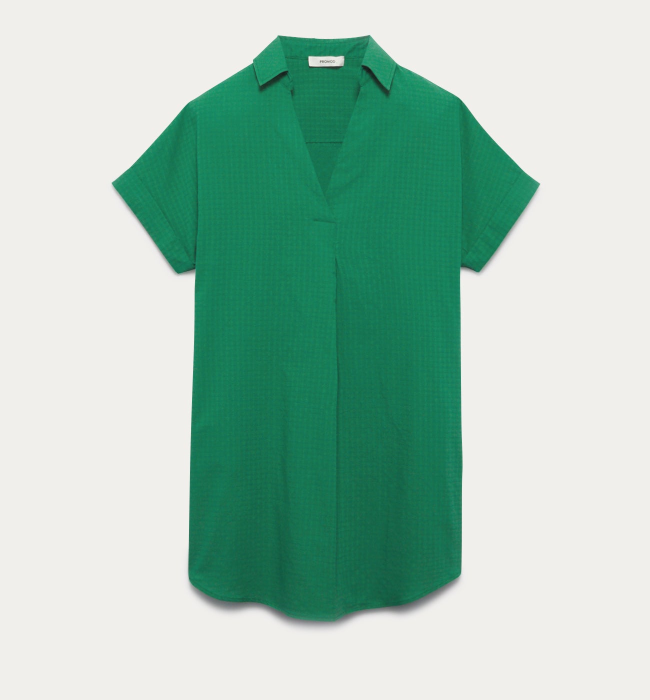 Short plain dress - Raspberry red