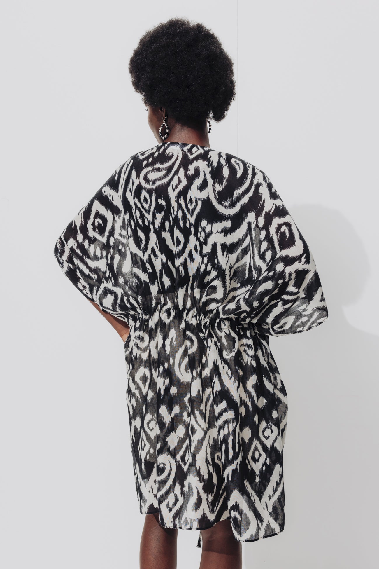 Patterned kimono - Multicolour print