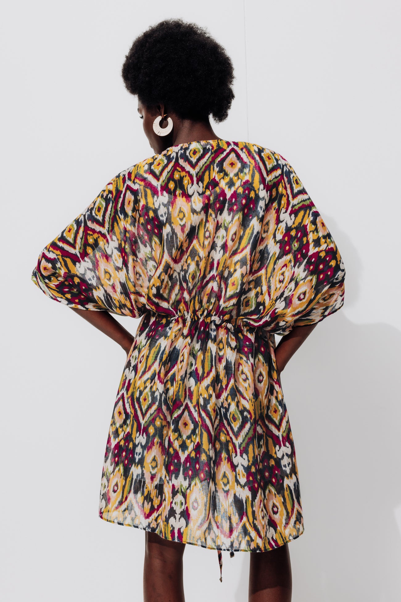 Patterned kimono - Multicolour print