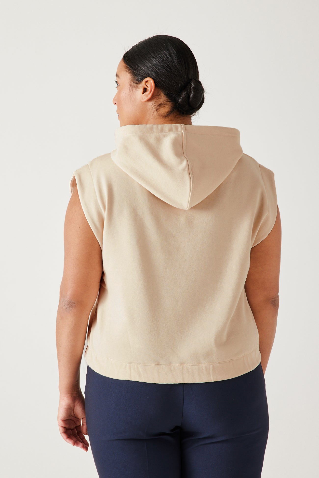 Hooded sweatshirt - Beige