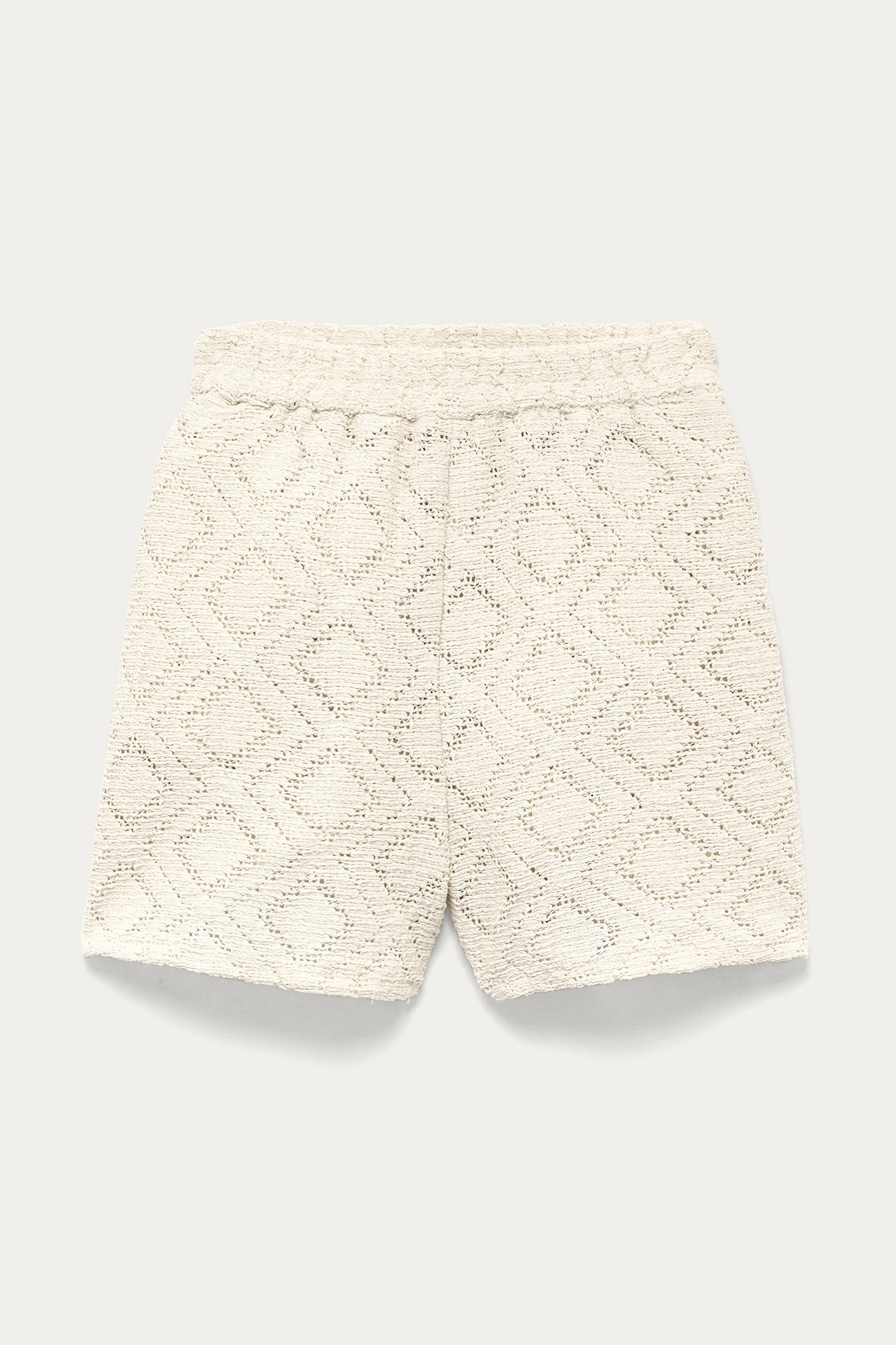 Crochet shorts - Beige