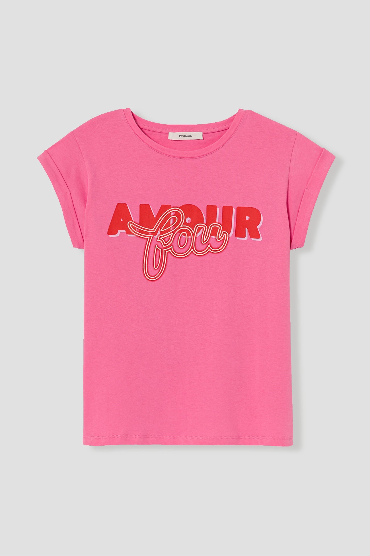 Slogan t-shirt - Ecru print