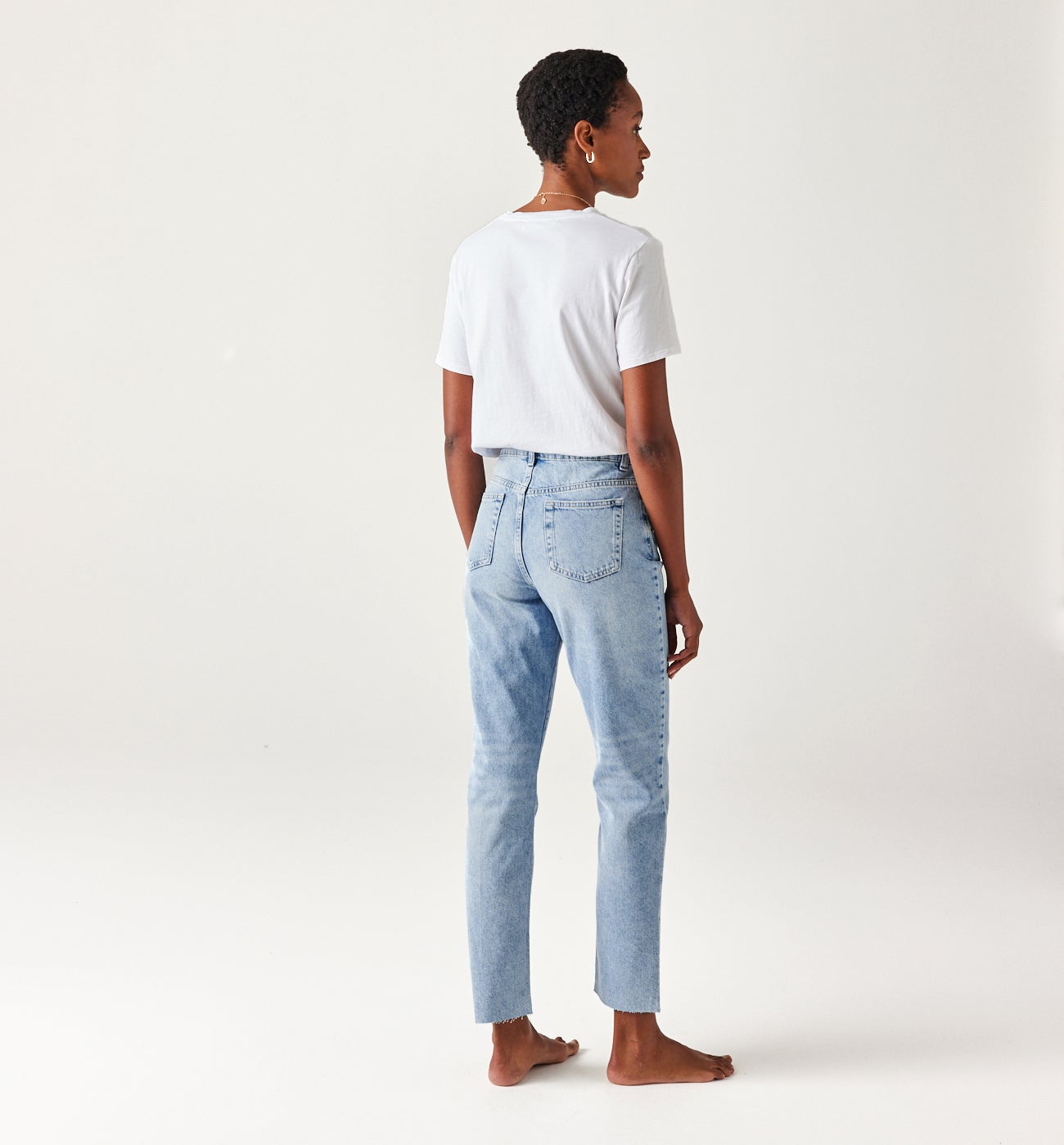 BASILE straight-leg jeans - Yellow