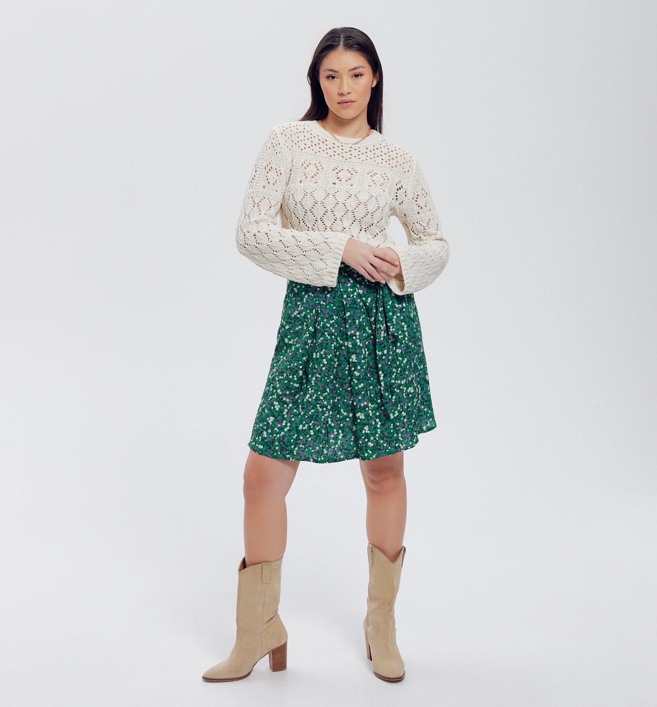 AMANDA skirt sewing pattern - Sans coloris