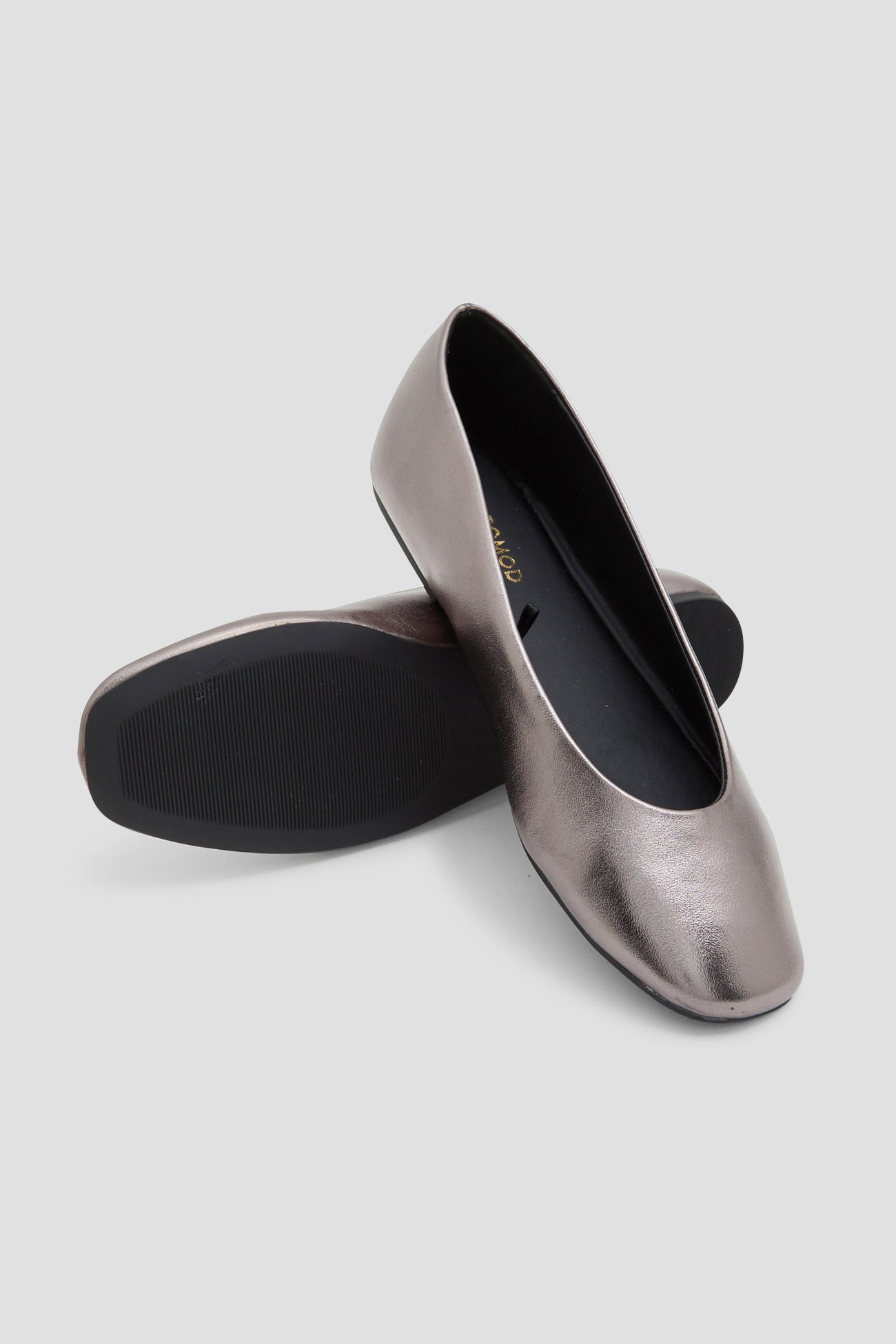 Glitzy ballerinas - Silver