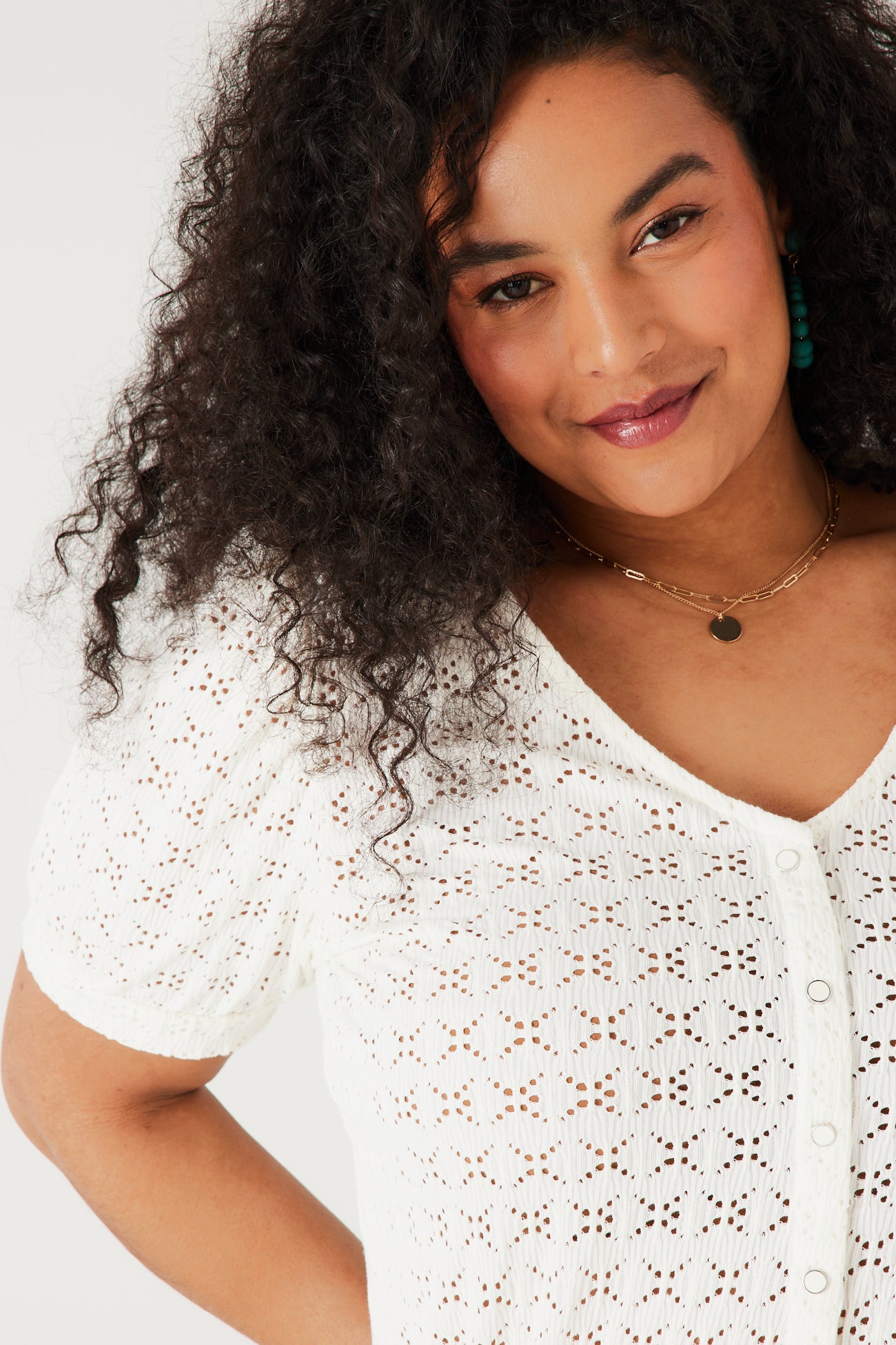 Openwork top - Black