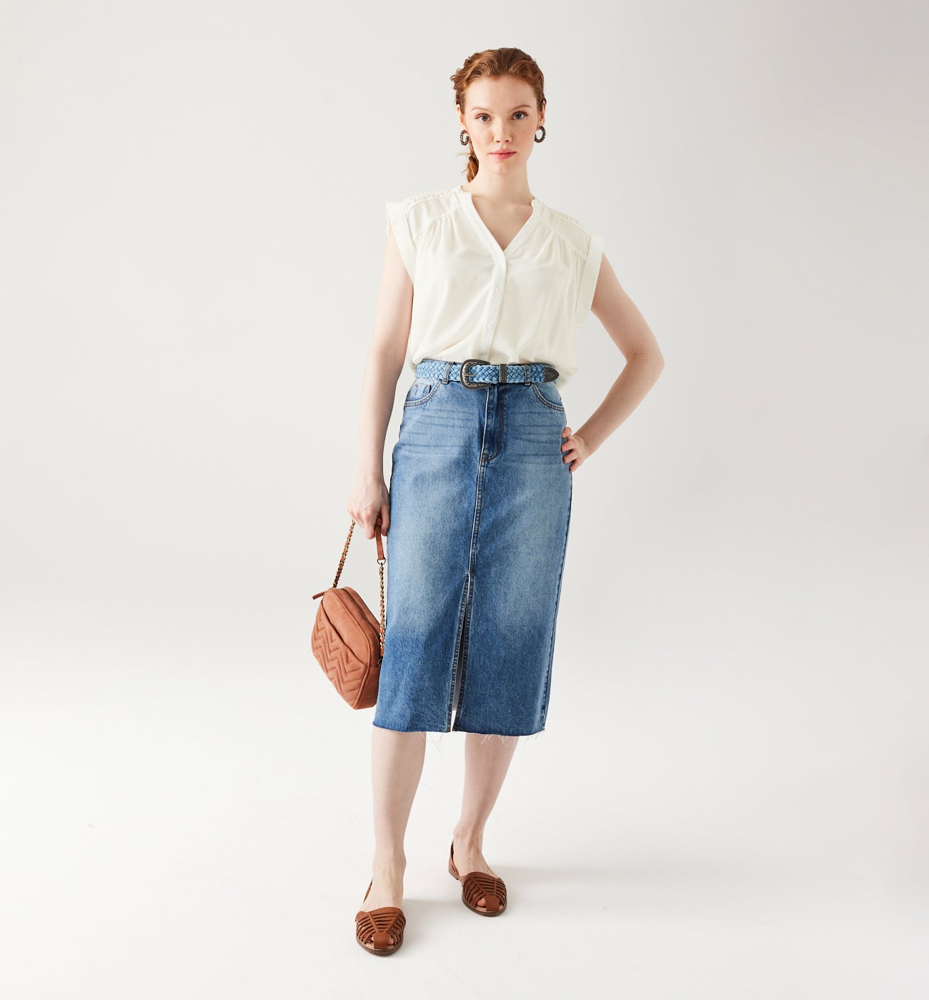 Plain shirt - Black print