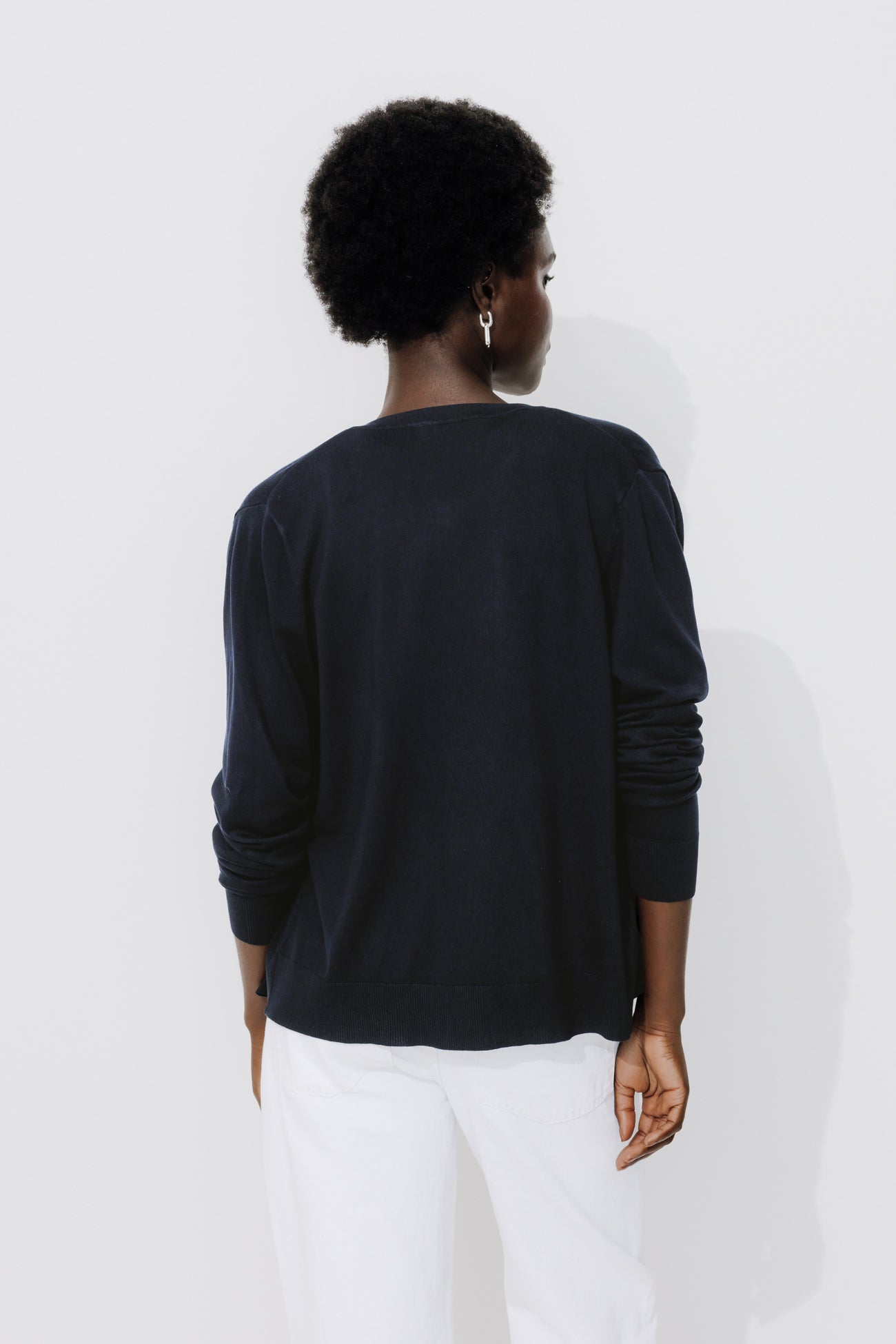 Ecodesign cardigan - Black