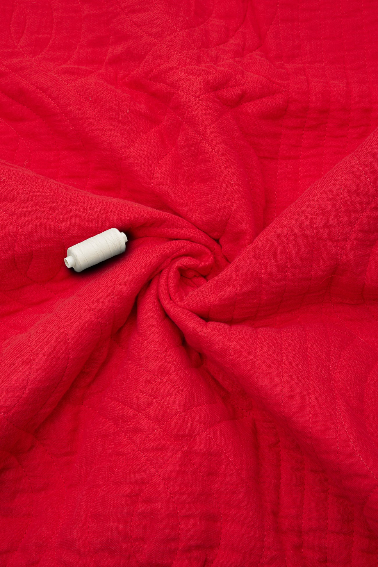 2m padded cotton fabric cut - Camel