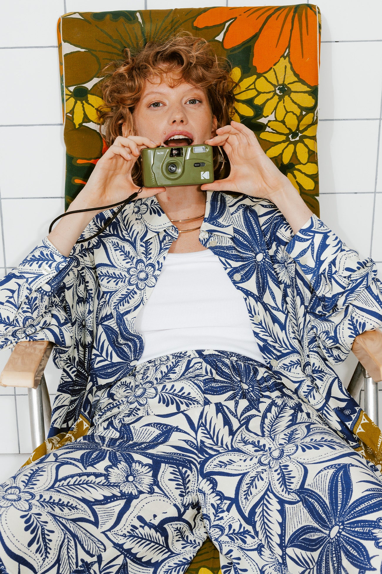 Floral shirt - Multicolour print