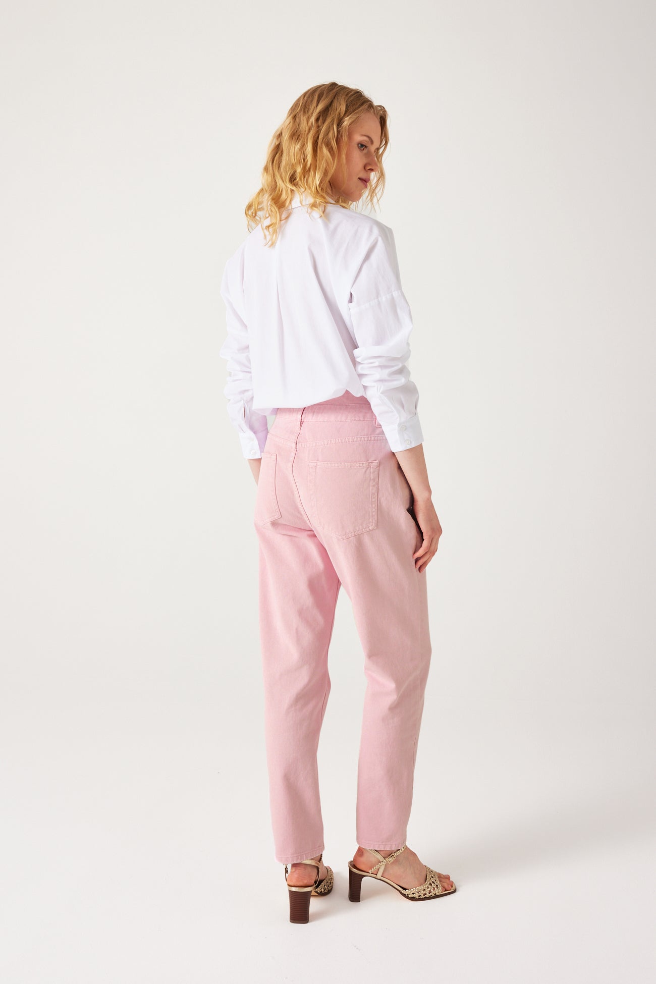 MARCEL coloured jeans - Turquoise