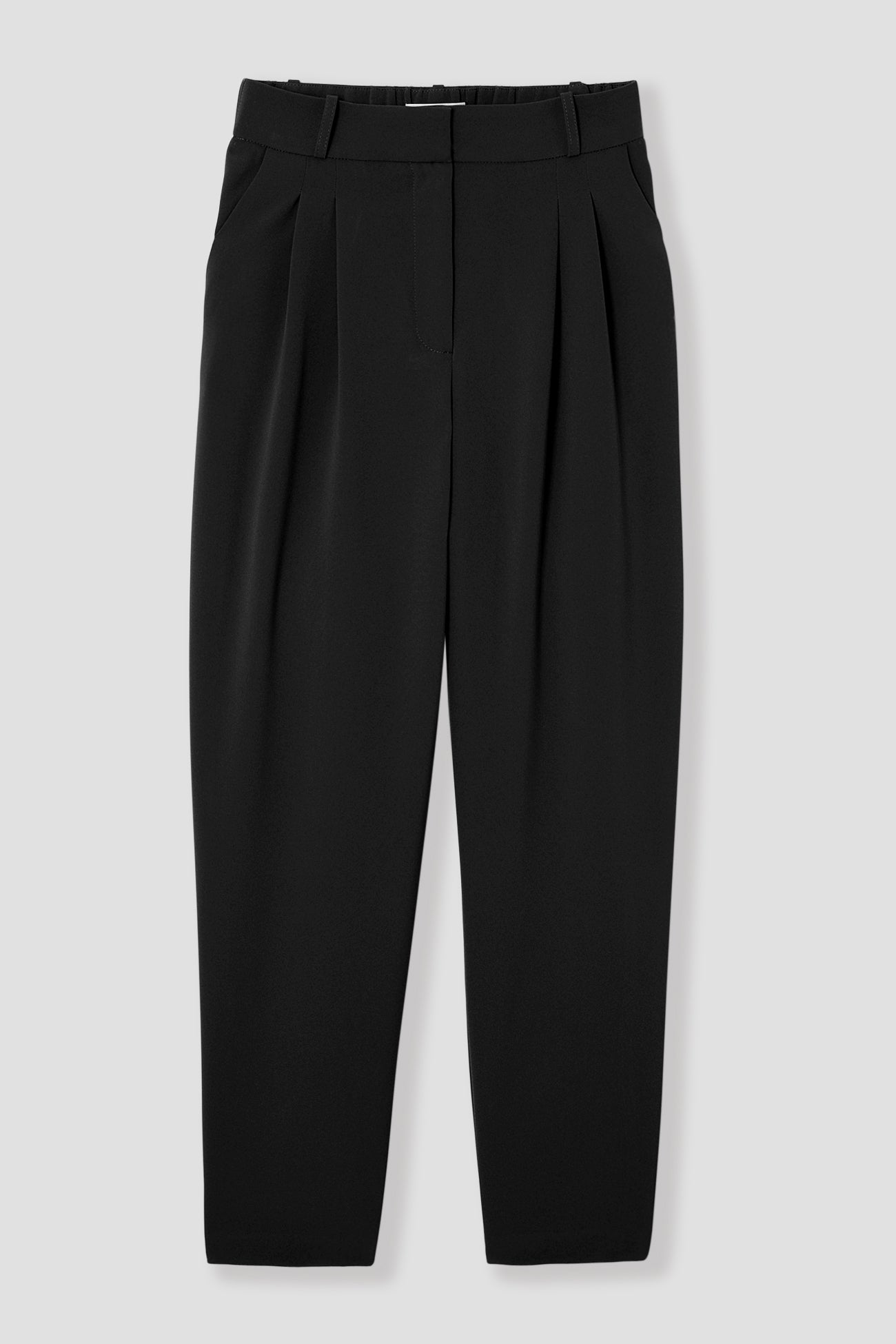 Pleat trousers - Grey print